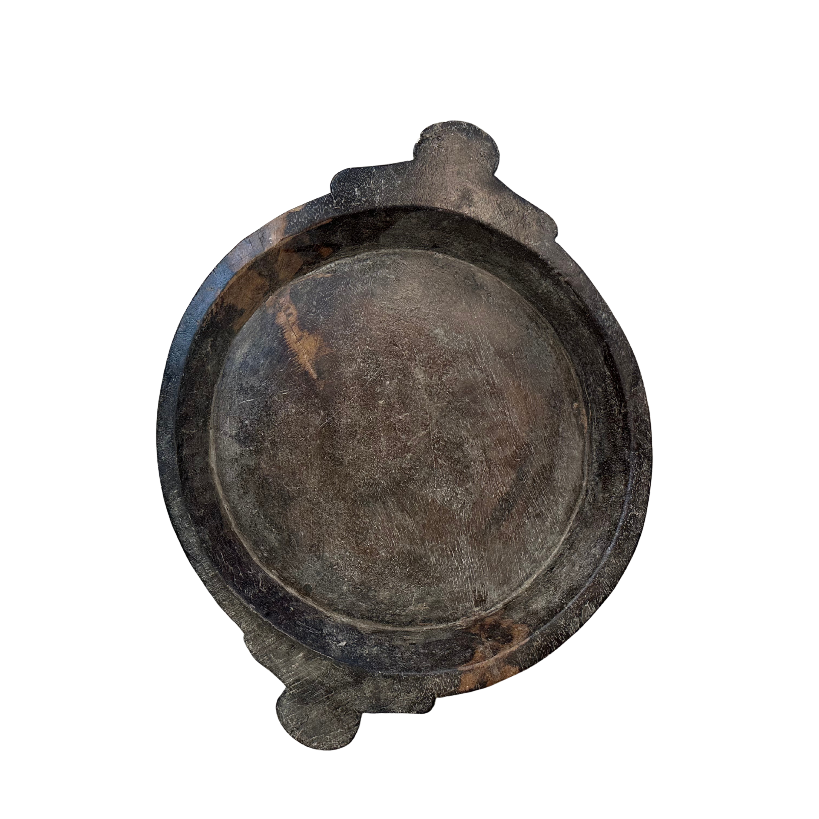 Vintage fad med hank i træ