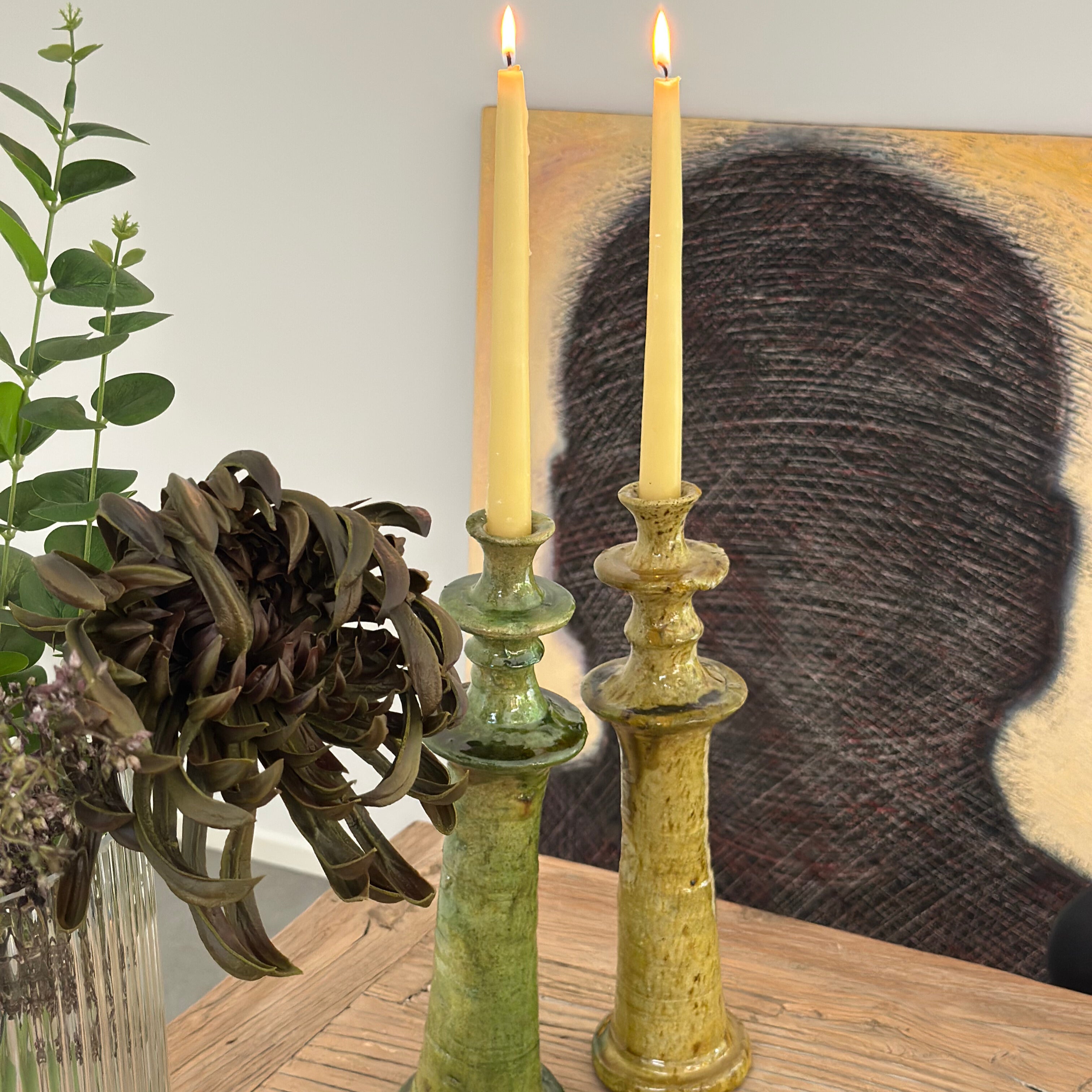 Tamegroute lysestage - ca 44 cm. høj