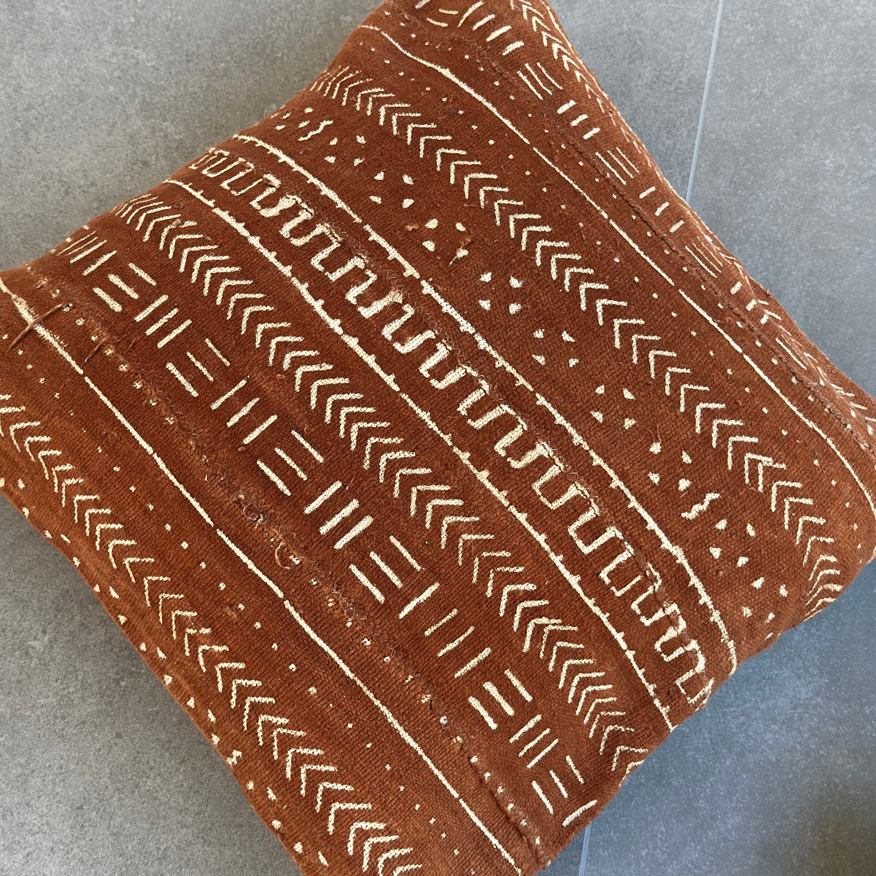 Bomuldspude fra Mali - 45x45 cm.