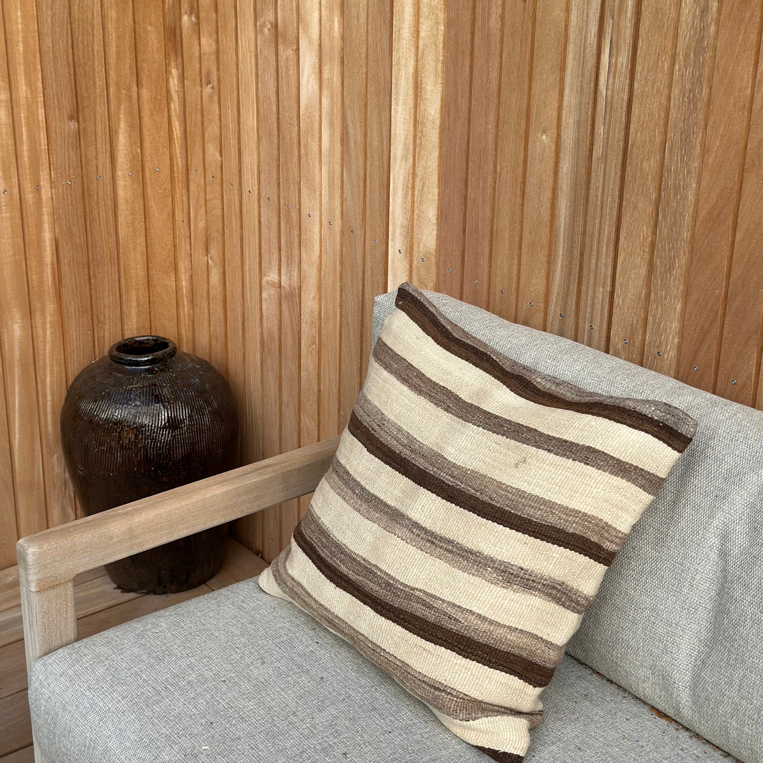 Vintage putetrekk 50 x 50 cm