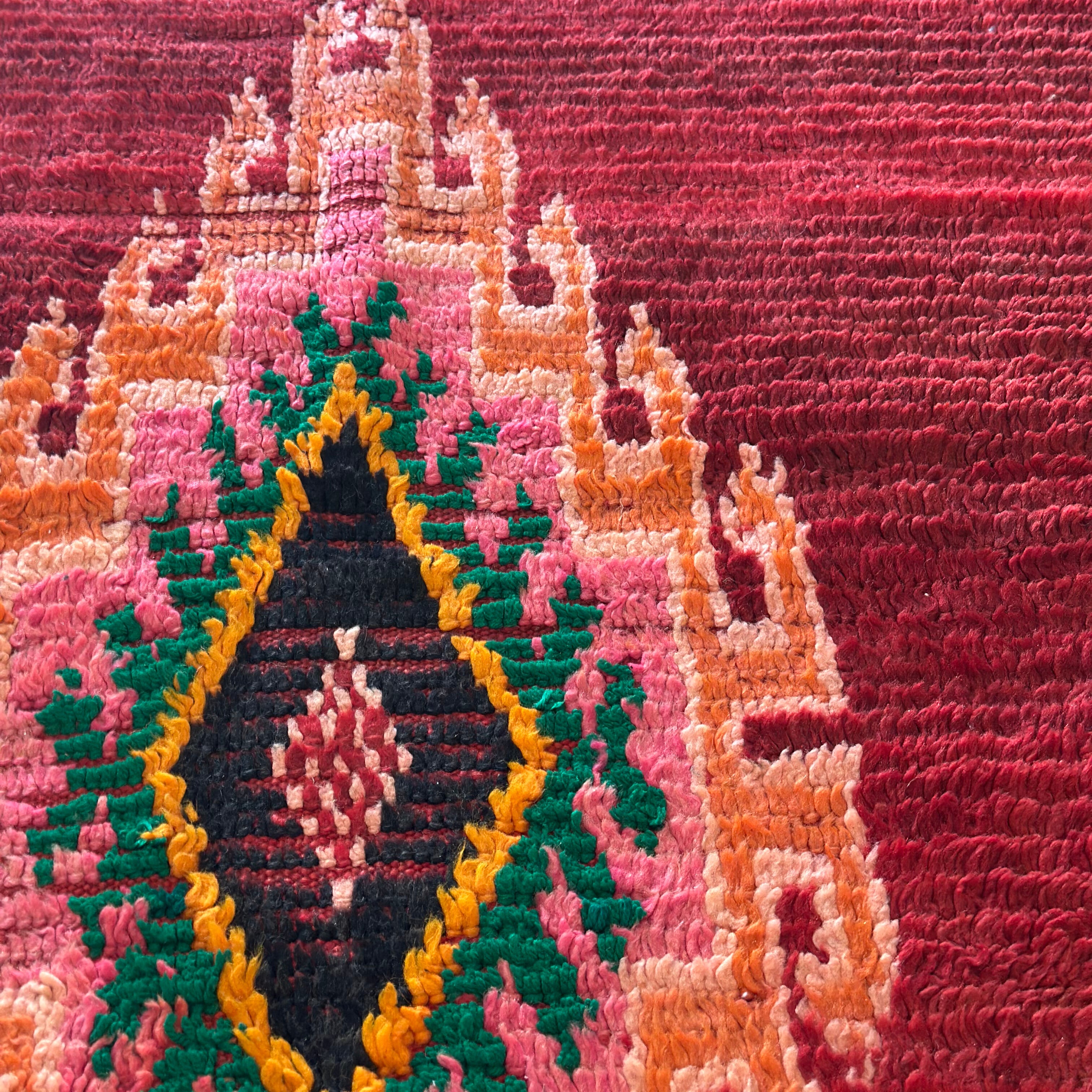 Boujaad-løper - størrelse 108 x 227 cm.