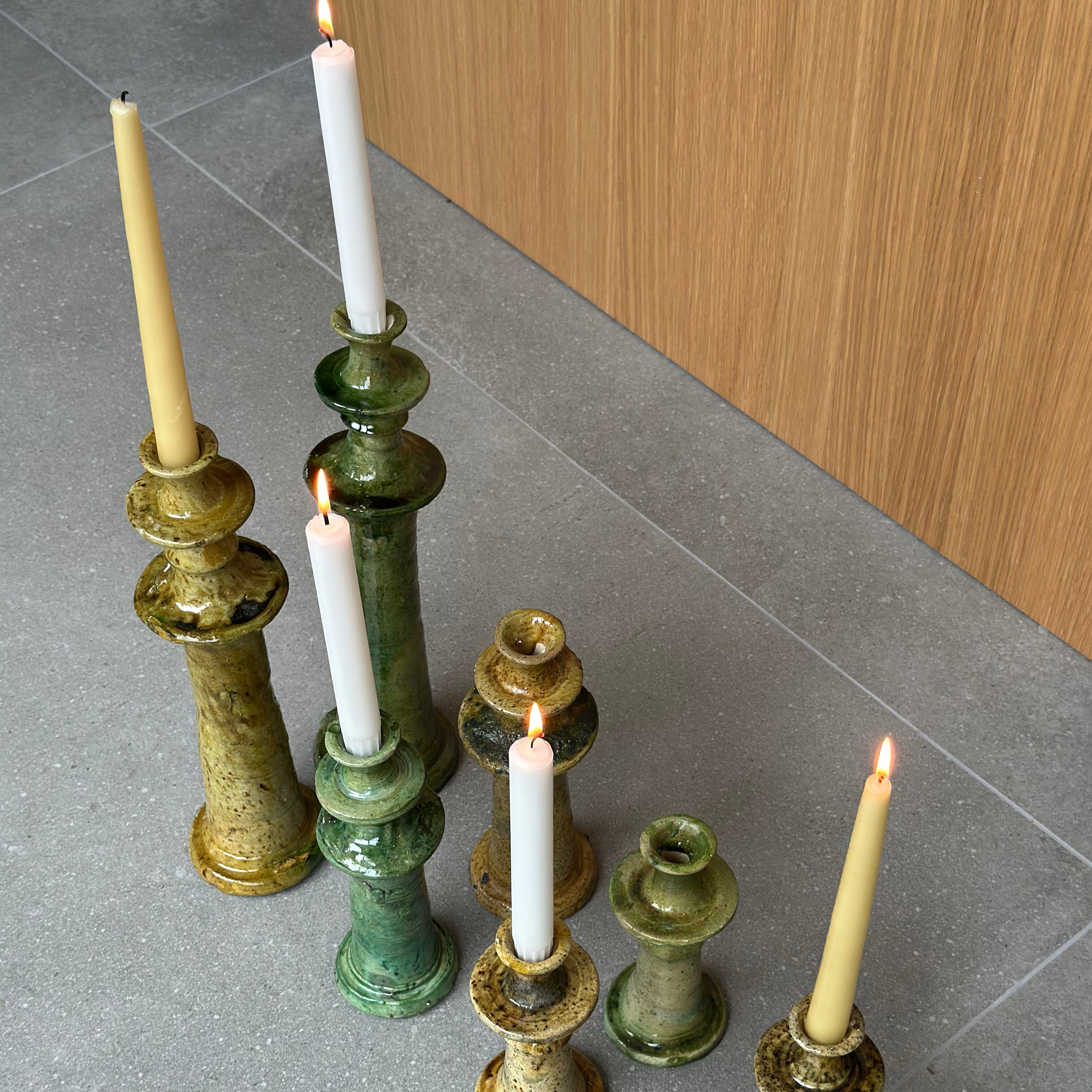 Tamegroute lysestage - ca 44 cm. høj