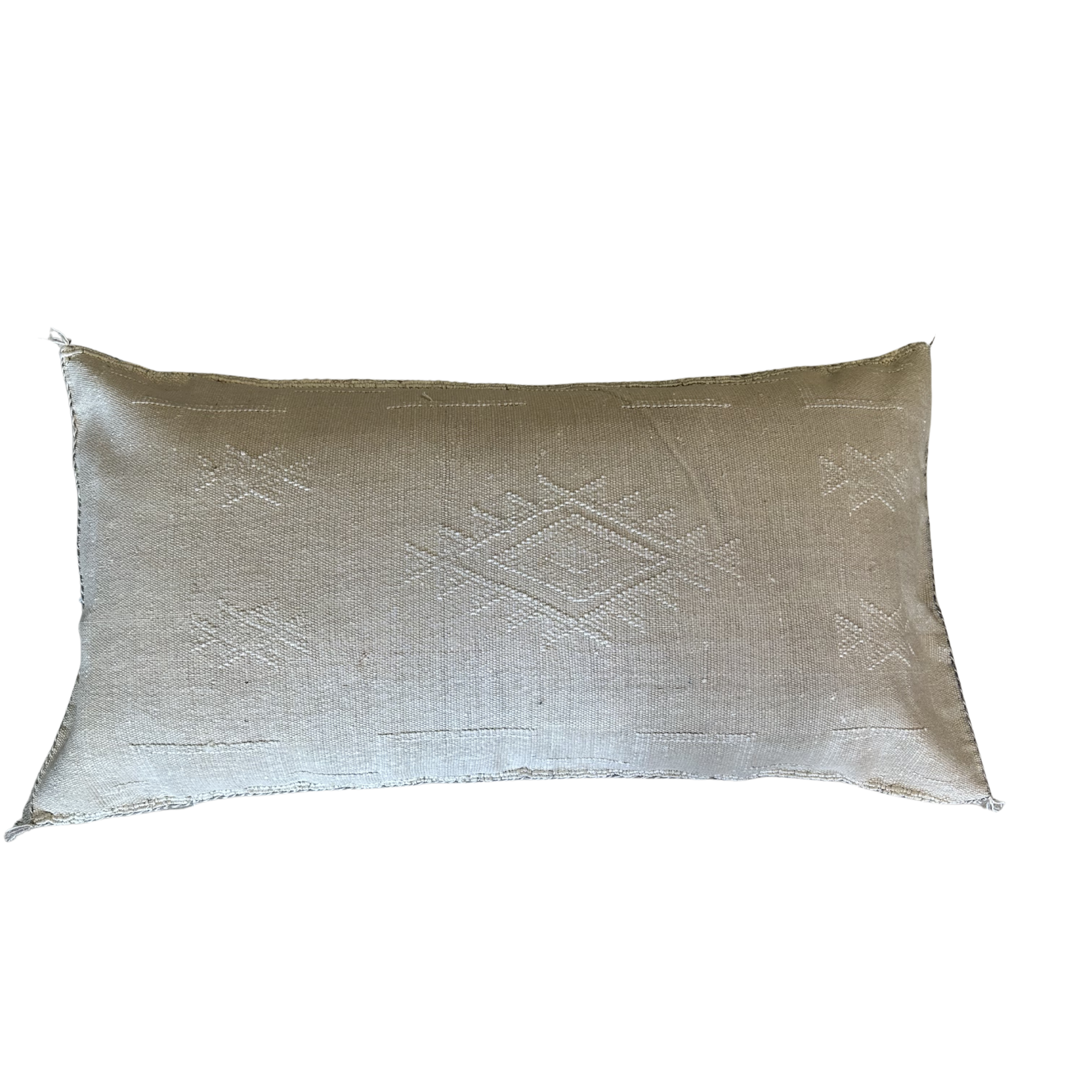 Pudebetræk i kaktussilke - størrelse ca. 50x90 cm.