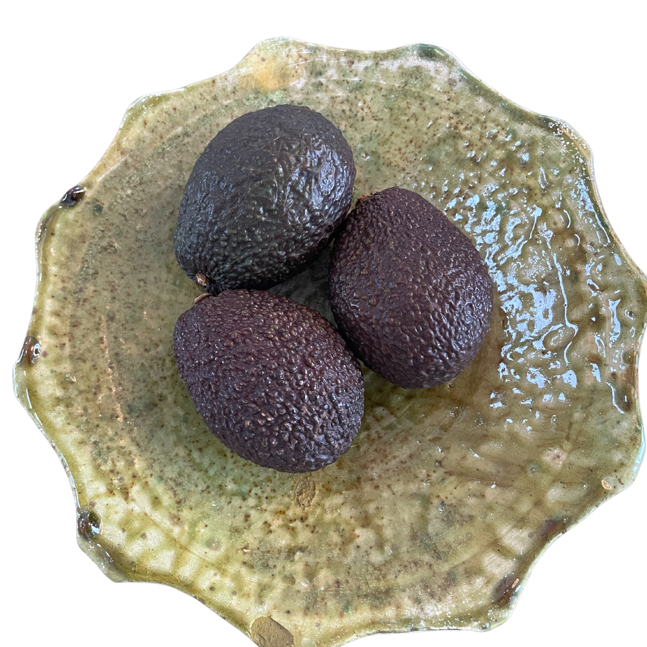 Tamegroute fad med takket kant - 23 cm.