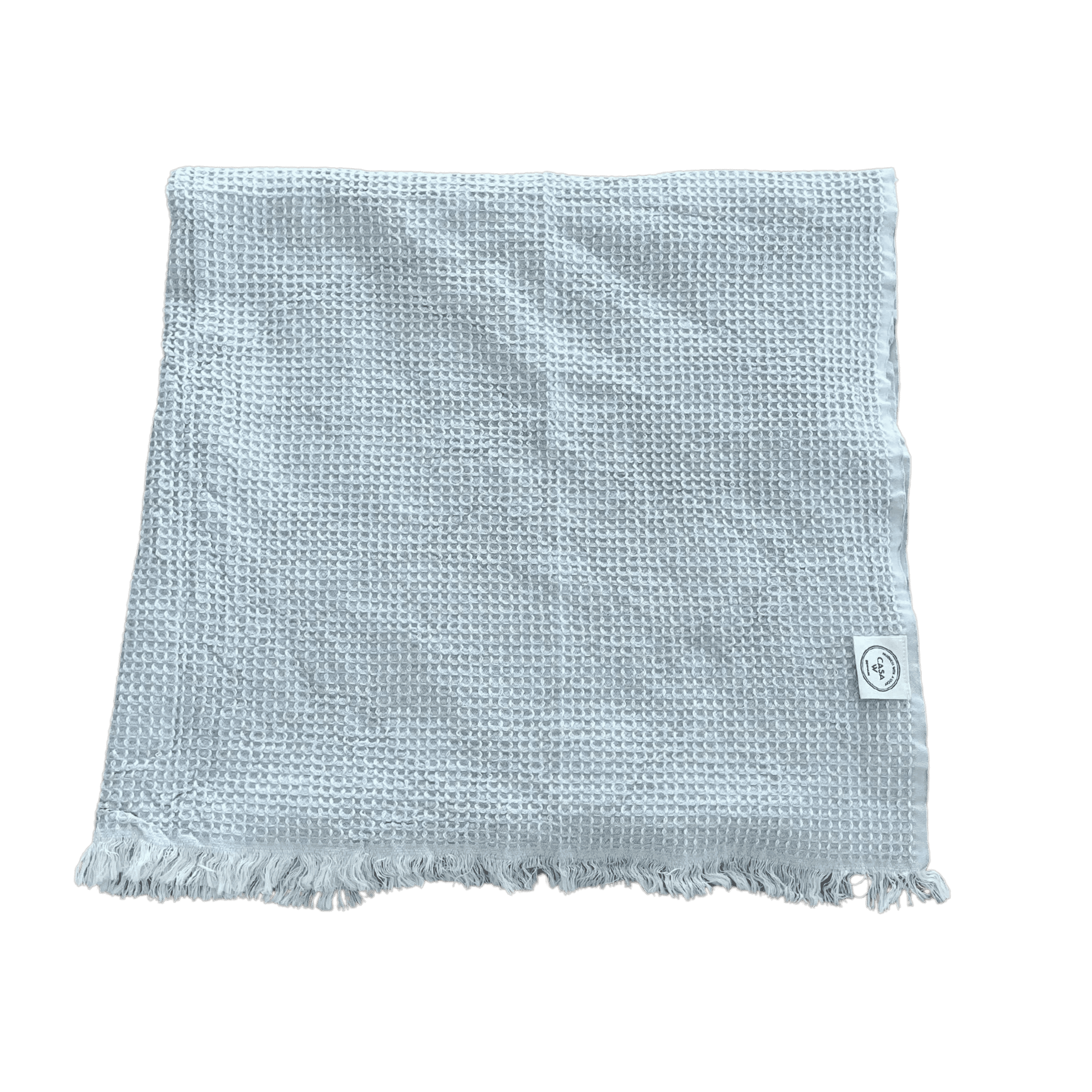 Waffle håndklæde i beige - størrelse 95 x 175 cm.