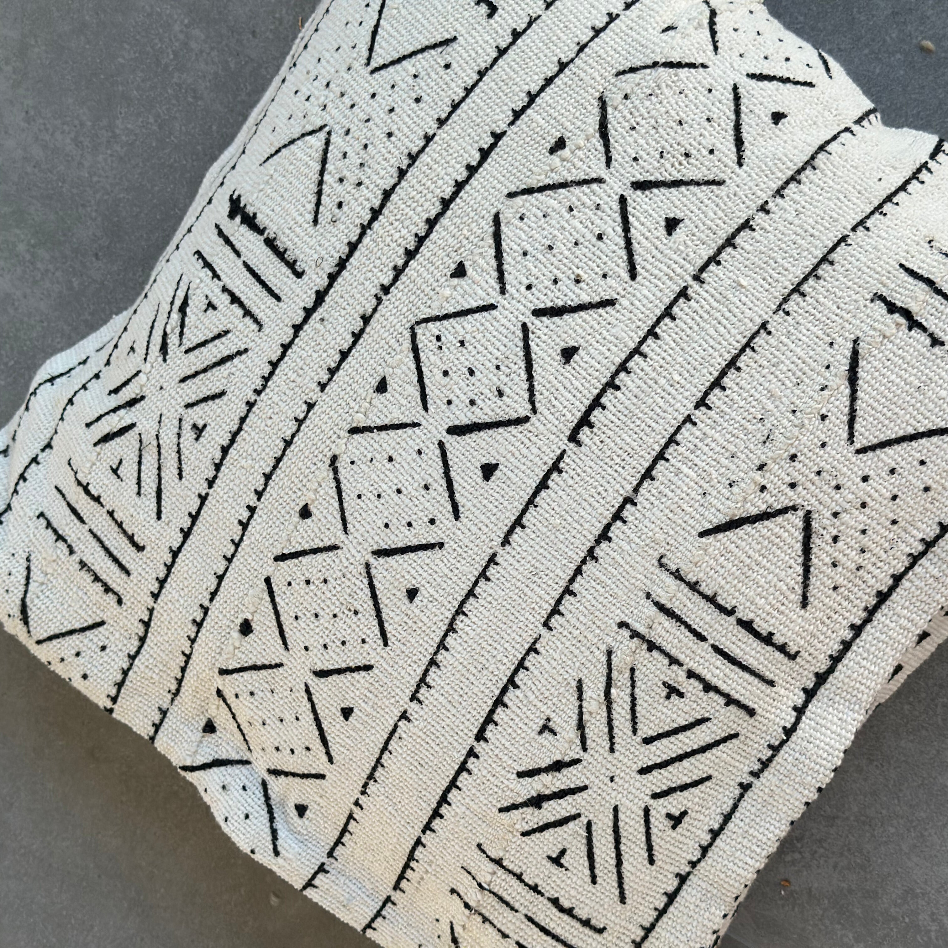 Bomuldspude fra Mali - 45x45 cm.