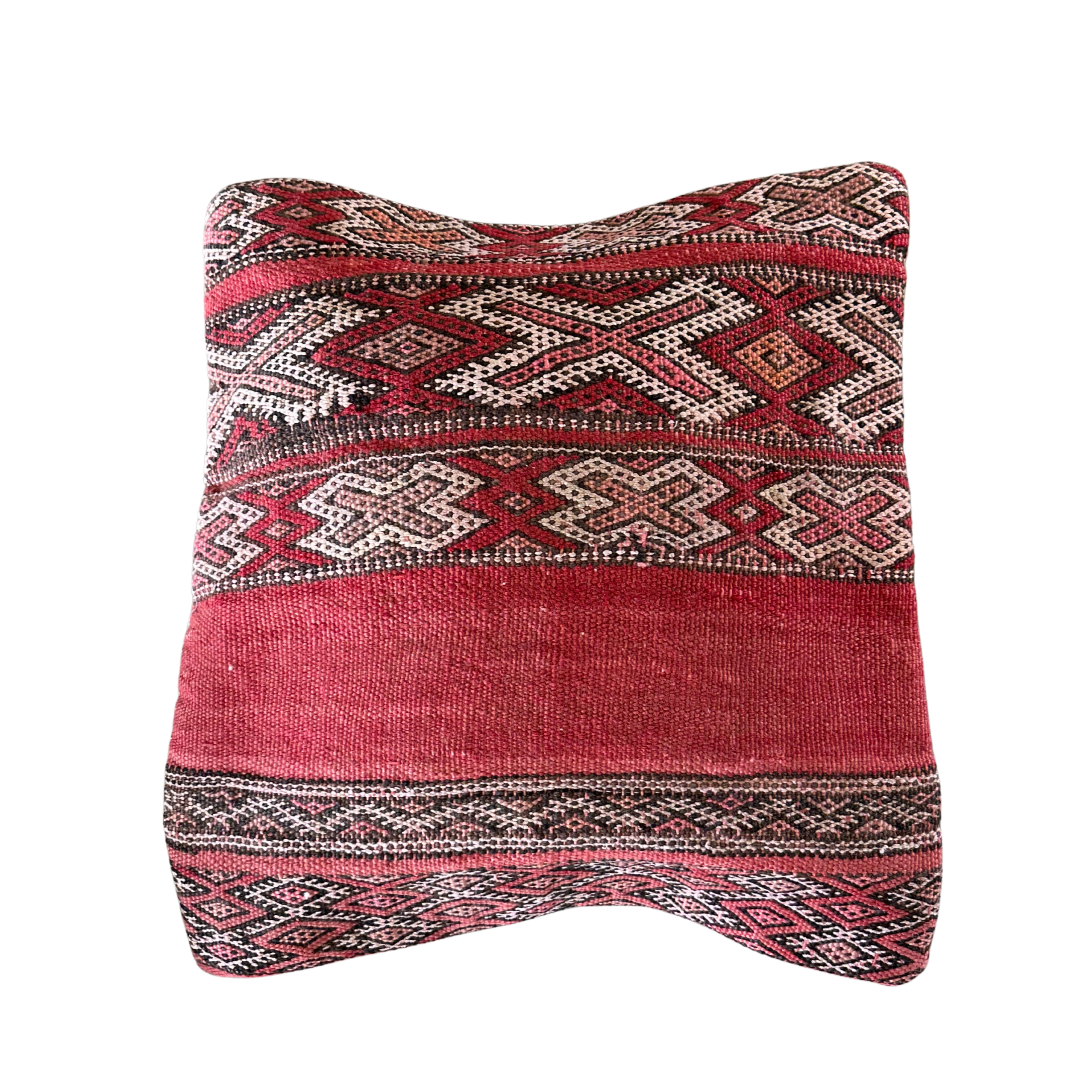 Vintage kelim pudebetræk 45x 50 cm.