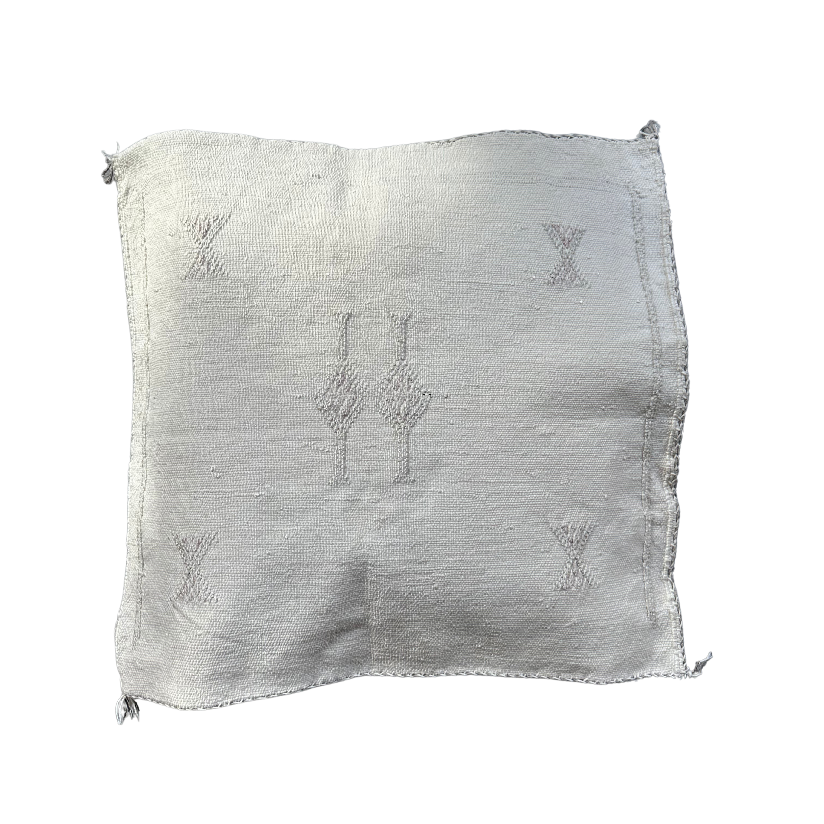 Putetrekk i kaktussilke - størrelse 45 x 45 cm.