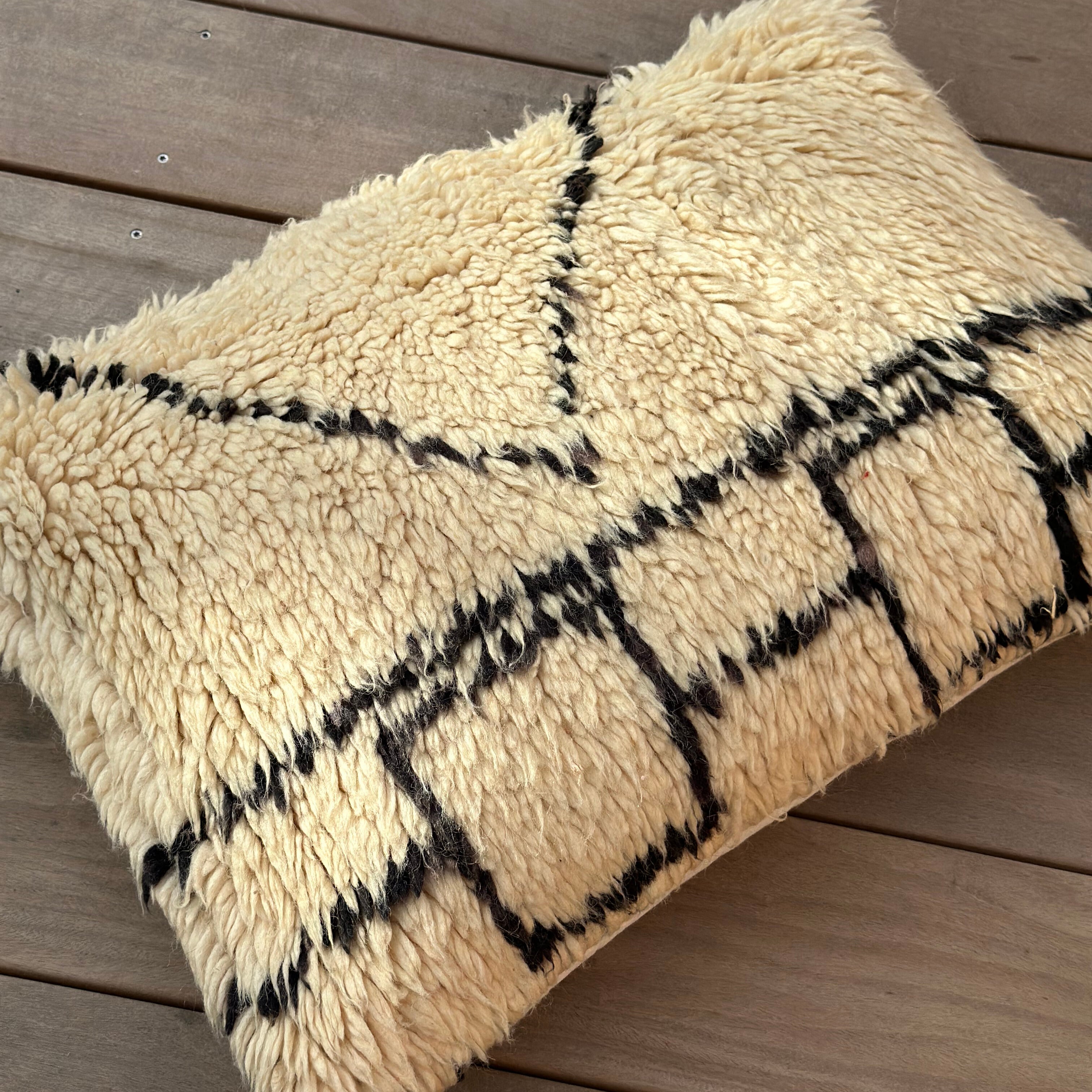 Vintage pudebetræk 40 x 60 cm.