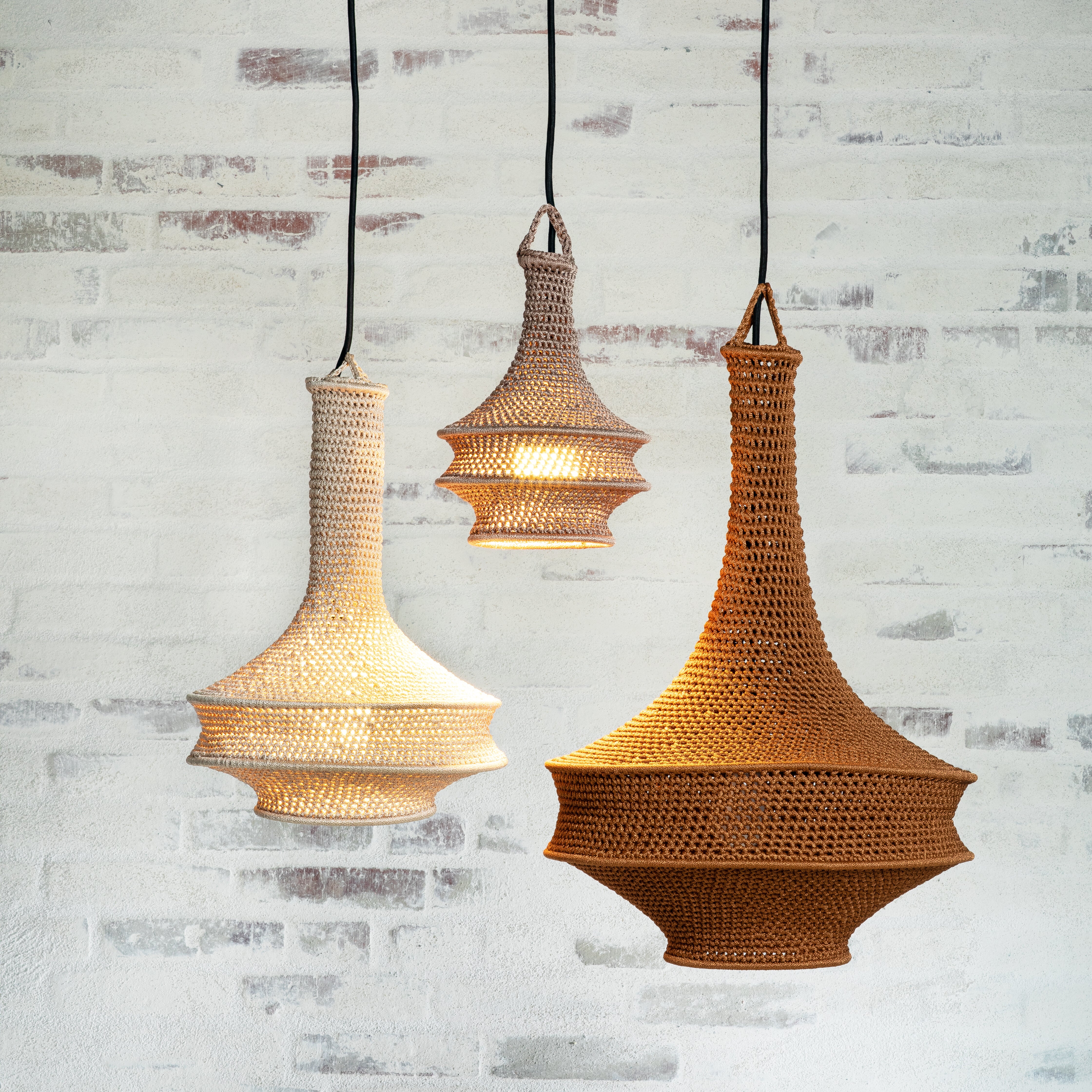 Lampeskjerm - heklet