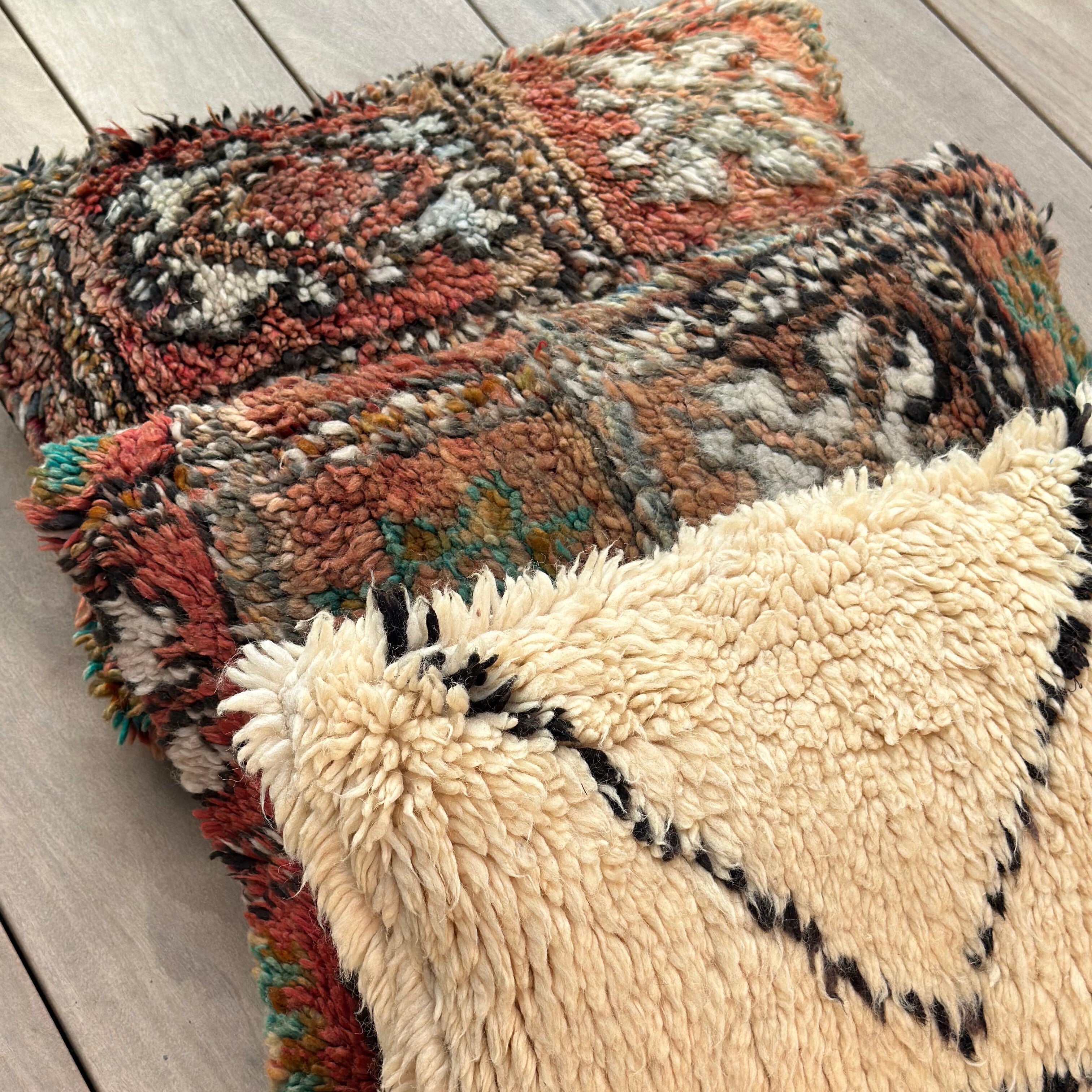 Vintage pudebetræk 40 x 60 cm.