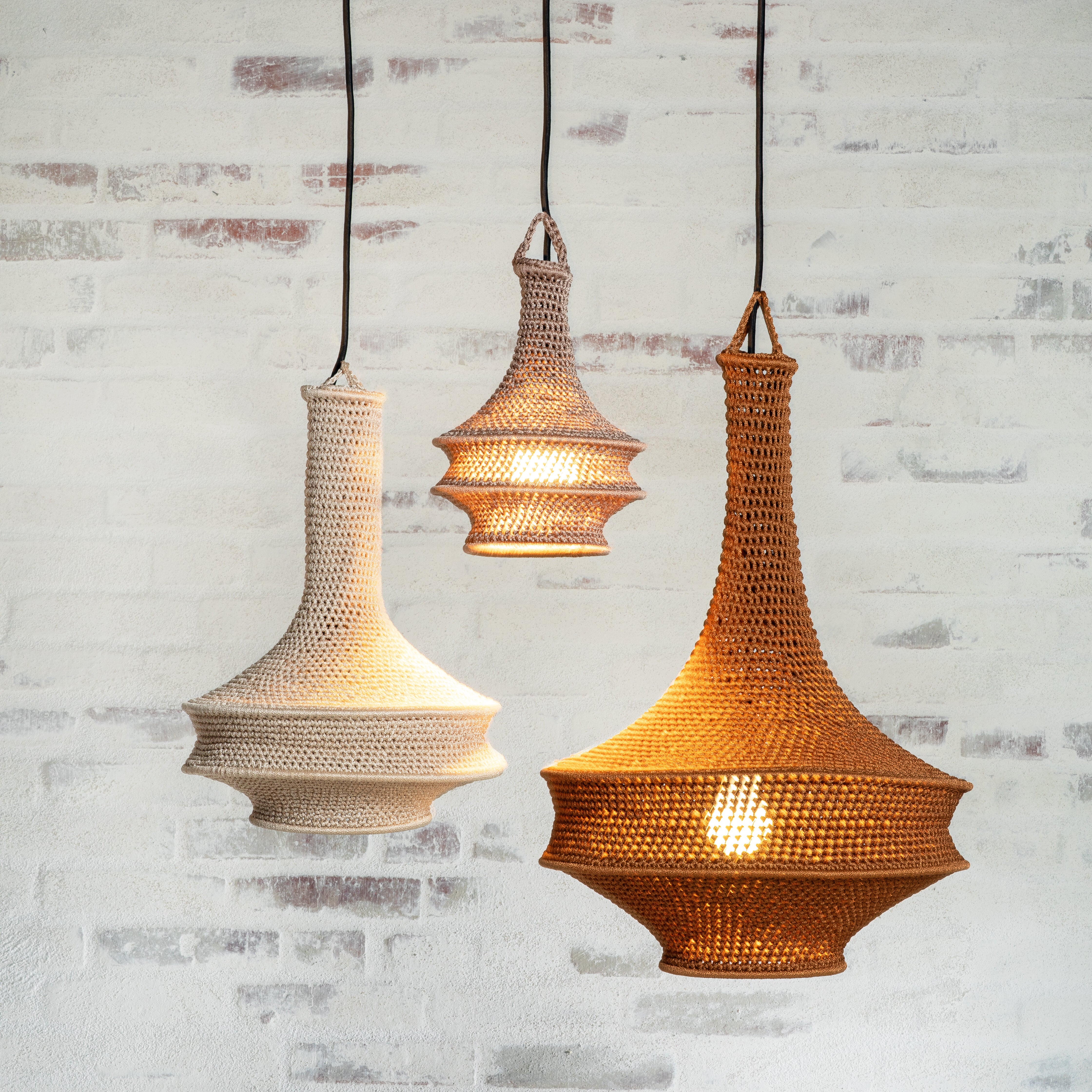 Lampeskjerm - heklet