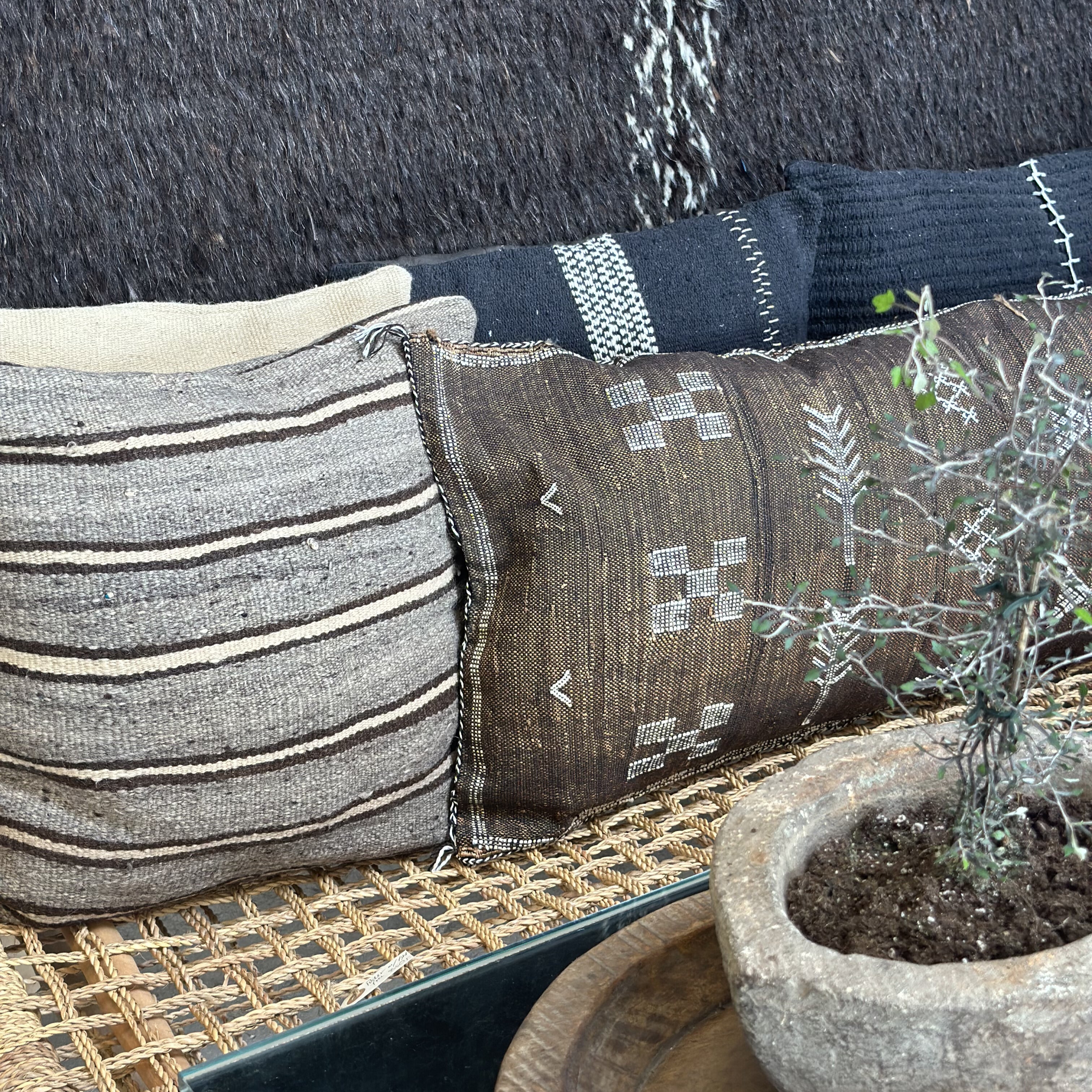 Vintage cushion cover 50 x 50 cm.