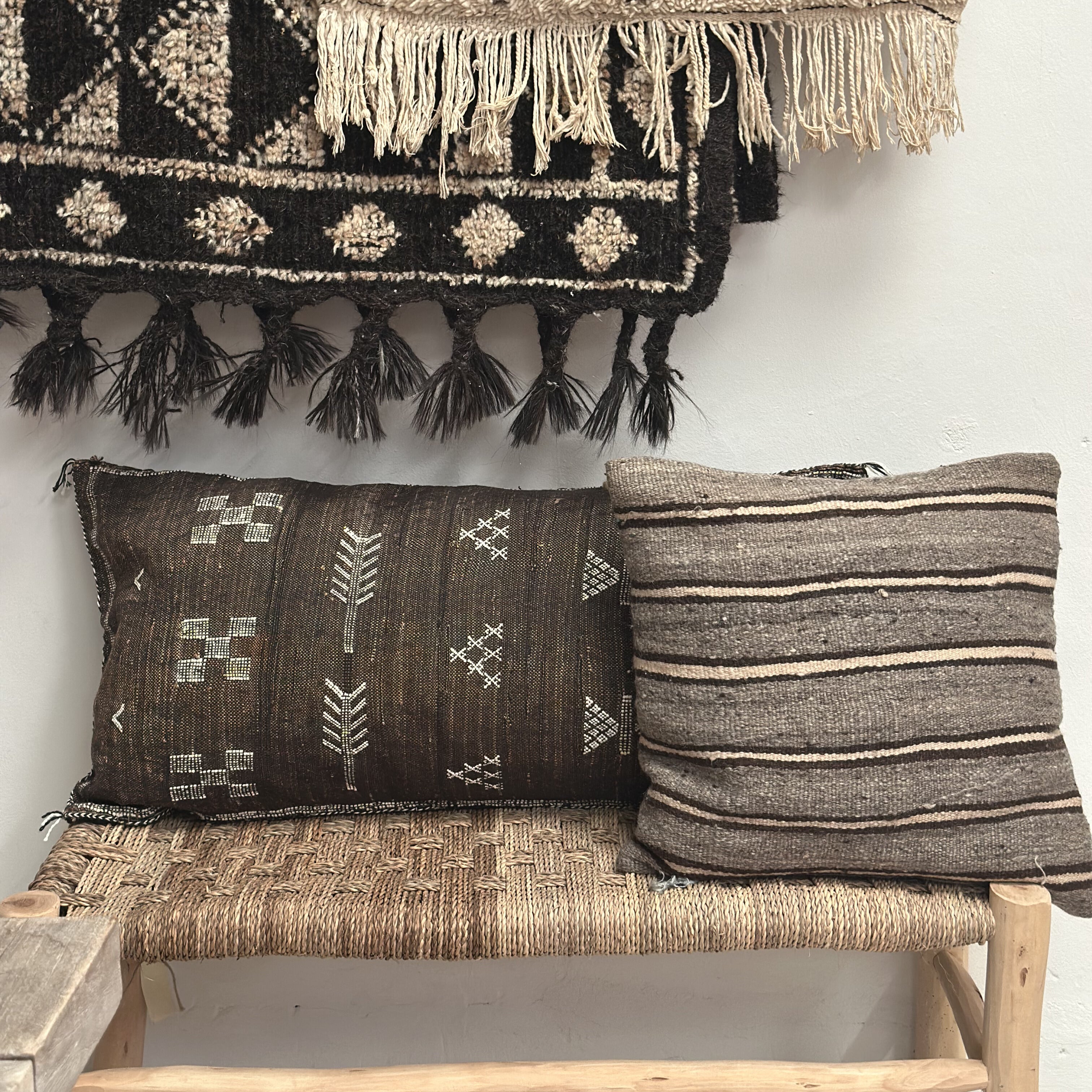 Vintage cushion cover 50 x 50 cm.