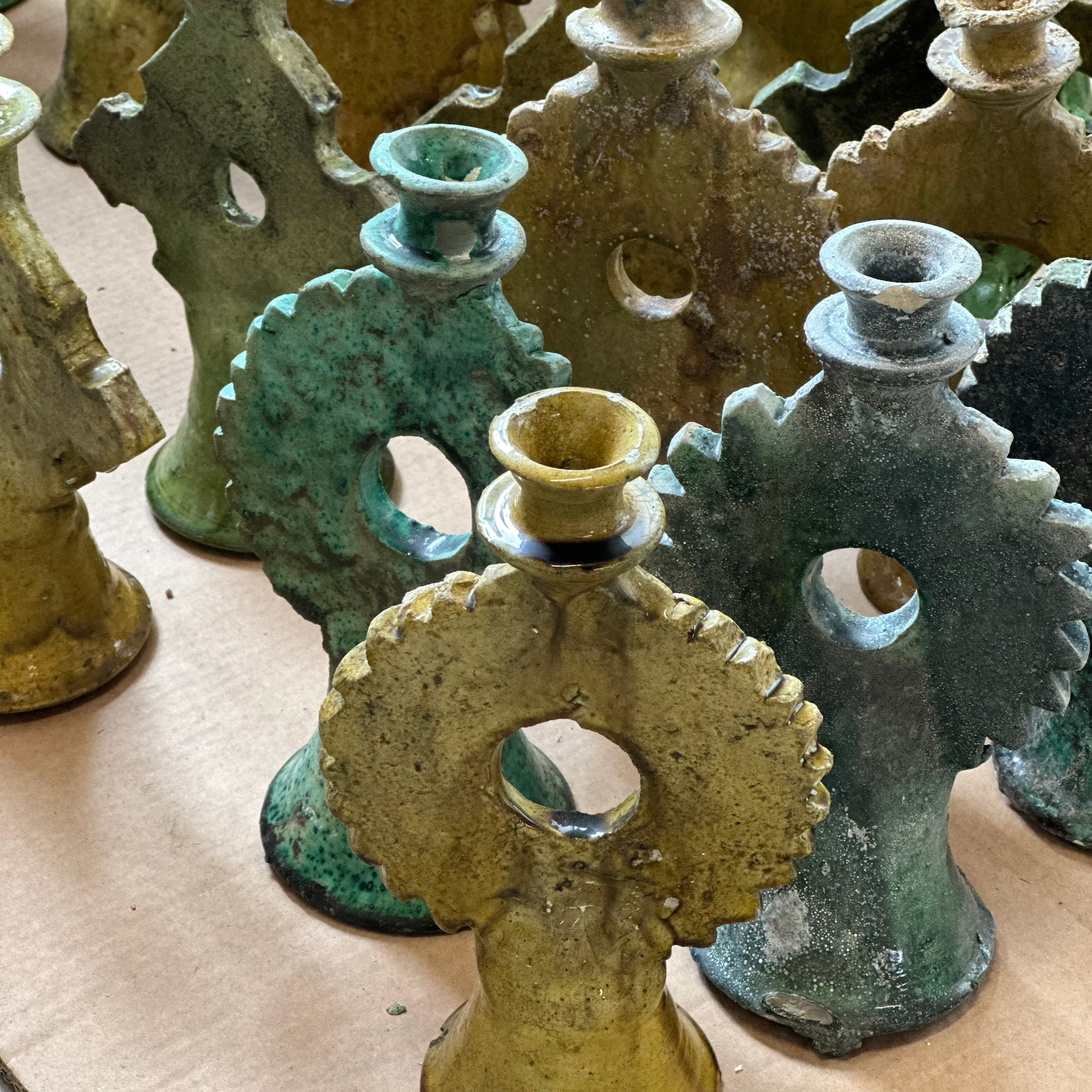 Tamegroute lysestage - ca 25-27 cm. høj