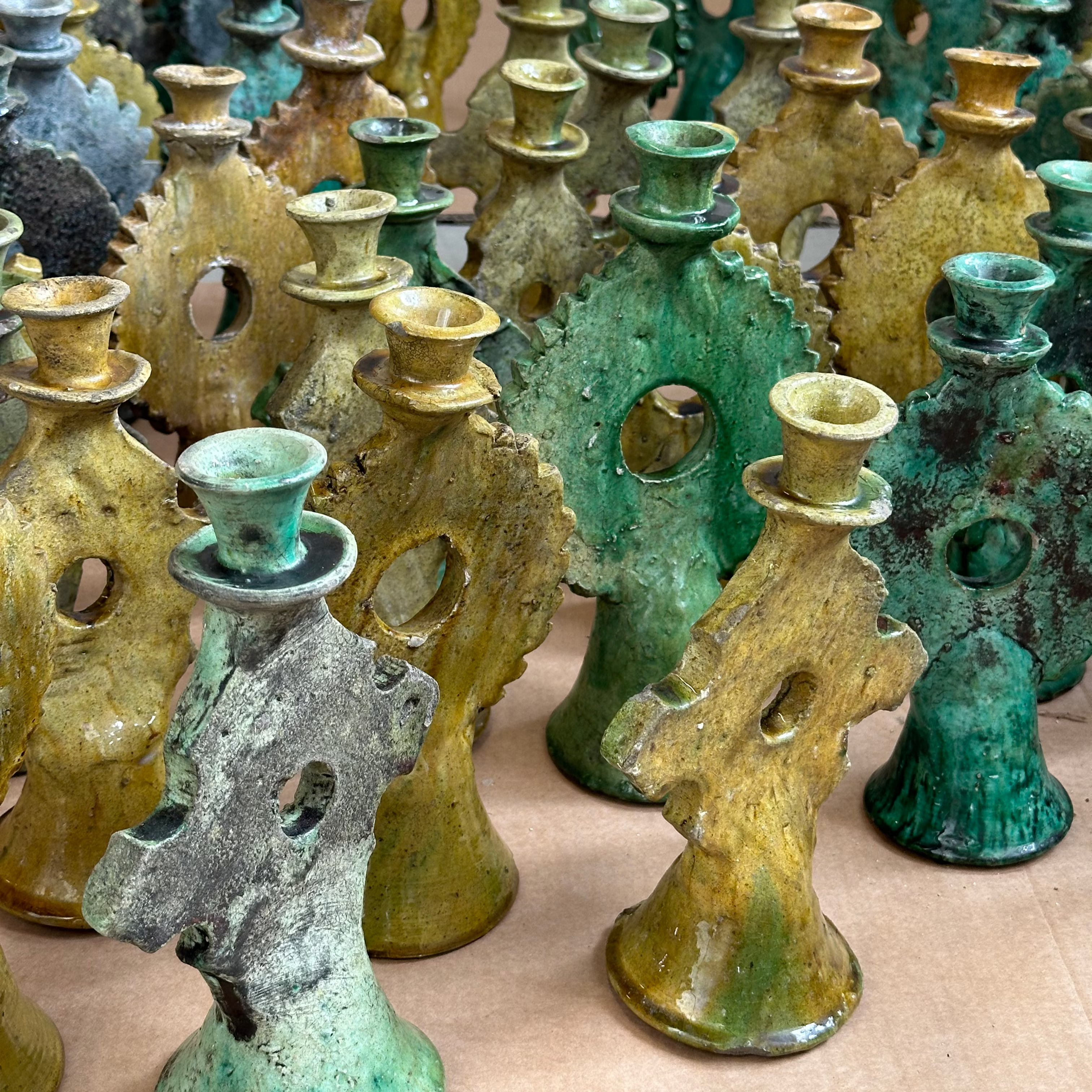 Tamegroute lysestage - ca 25 cm. høj