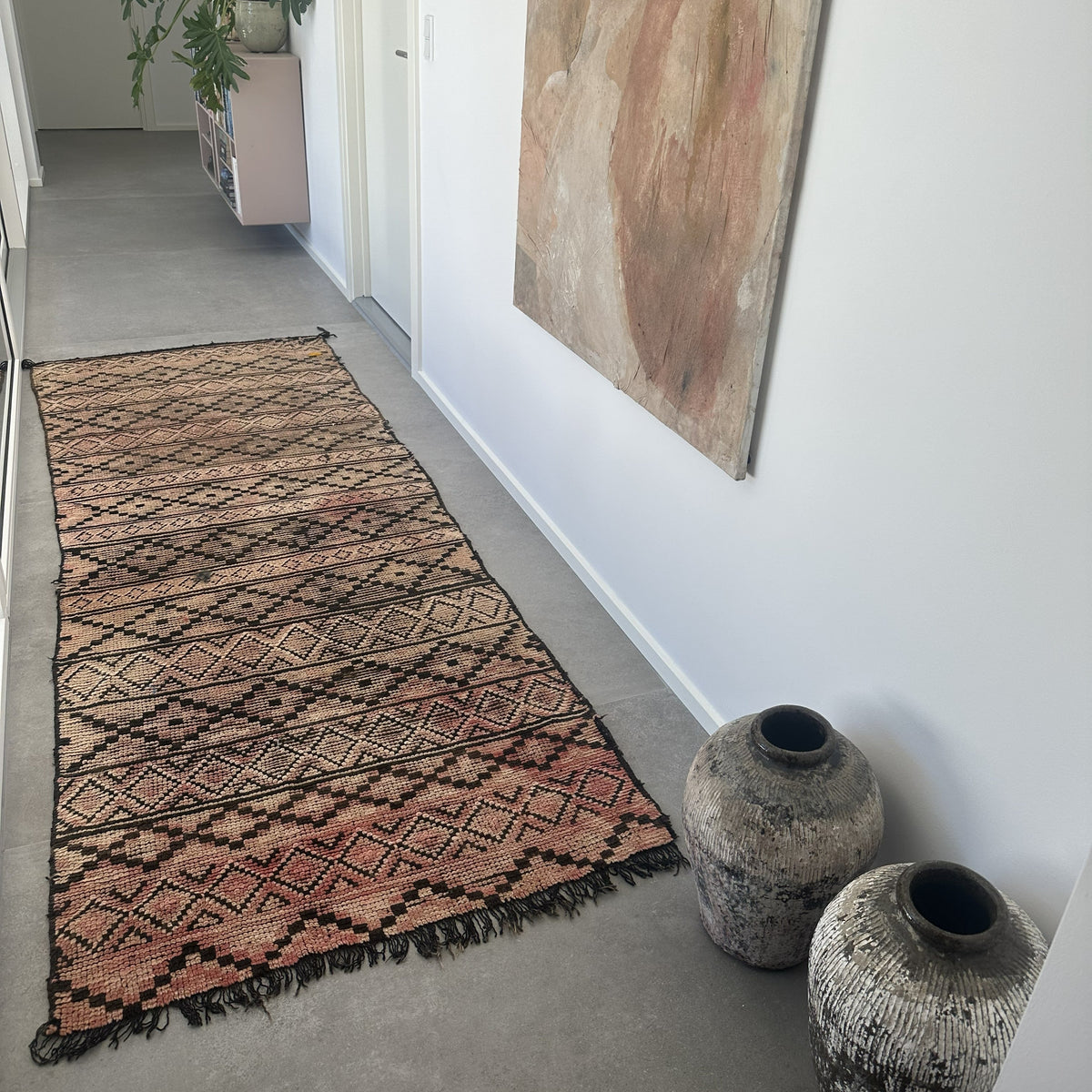 Boujaad løber størrelse 95 x 258 cm.