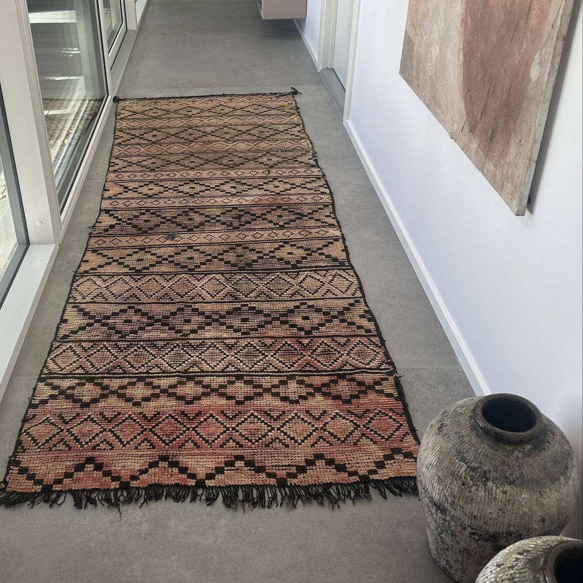 Boujaad-løper størrelse 80 x 185 cm.