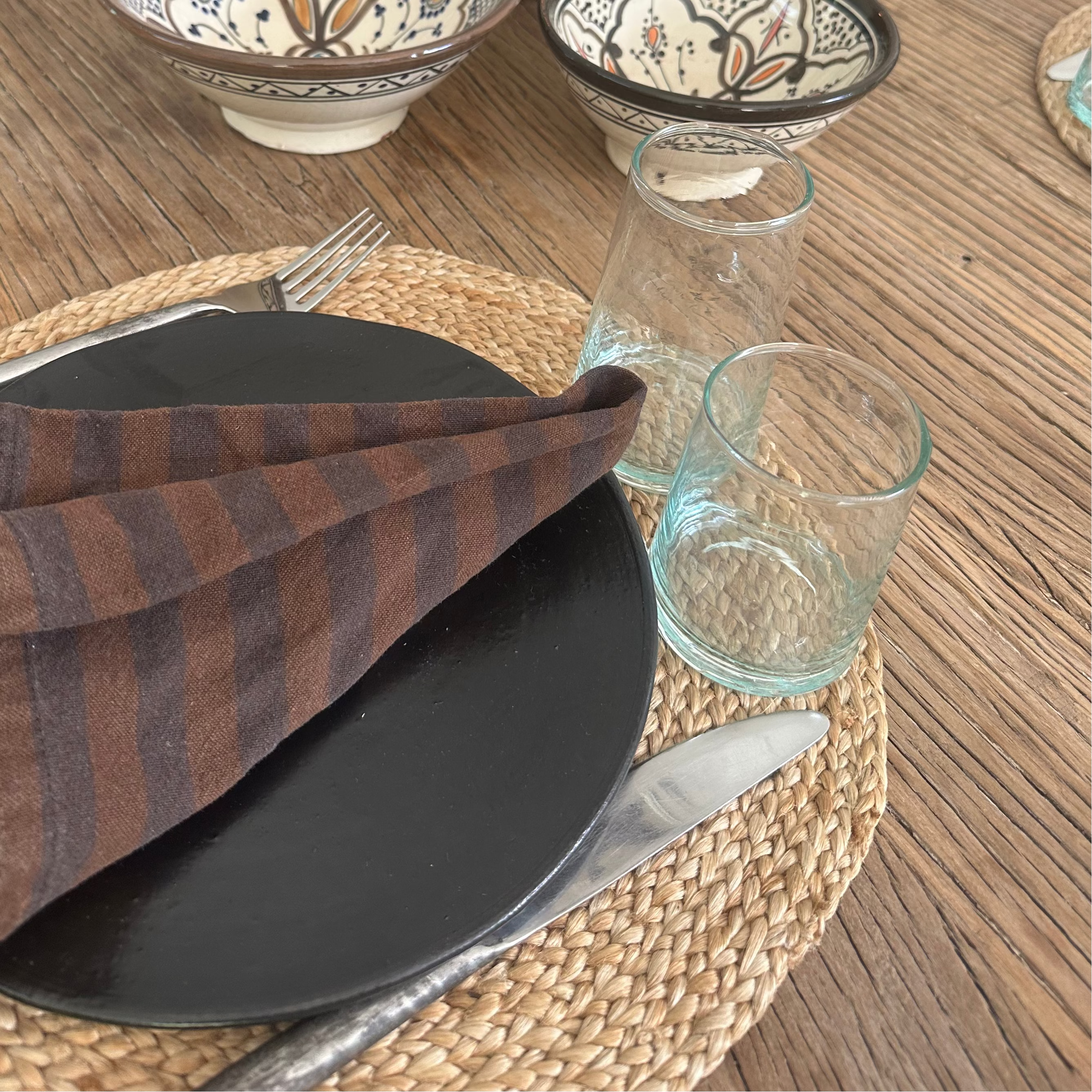 Marokkanske Beldi-glass – klare (M) | 6 stk.