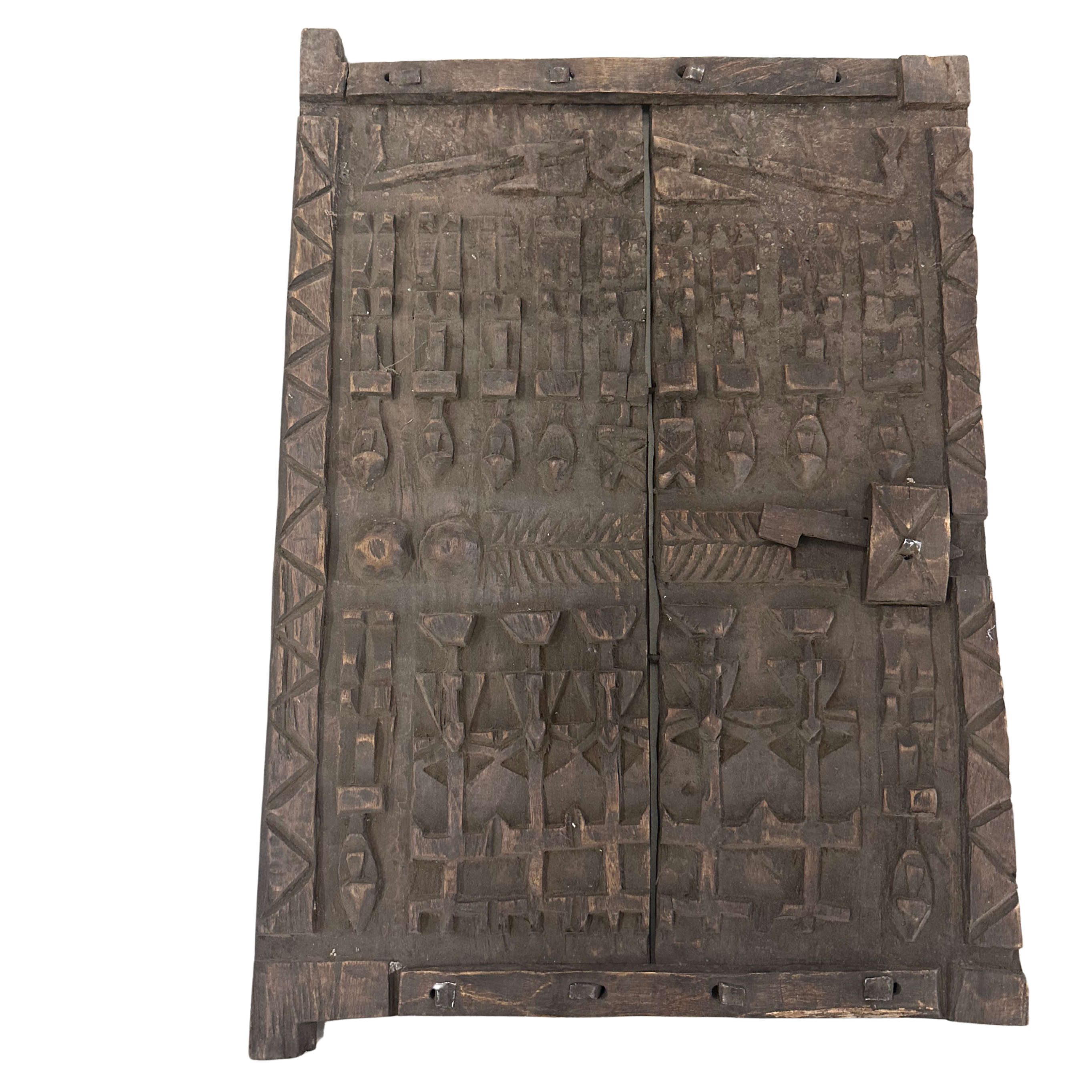 Vintage Mali dør - størrelse 42x59 cm.