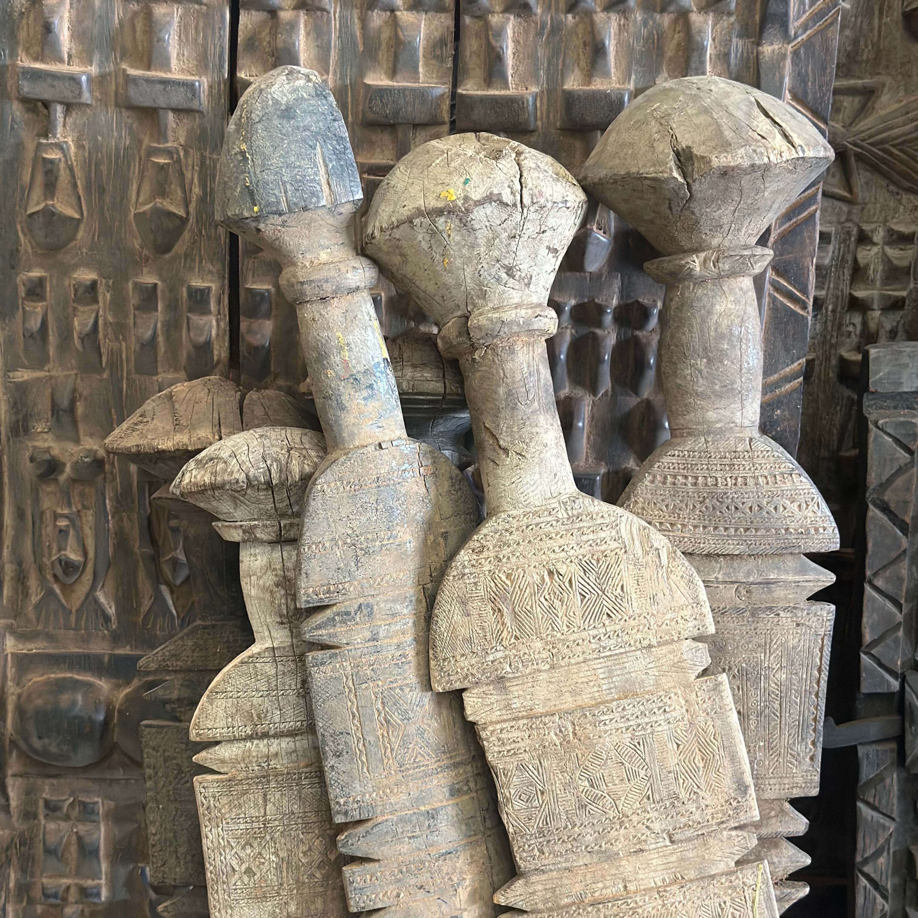 Vintage berber teltpinne - 18x86 cm.