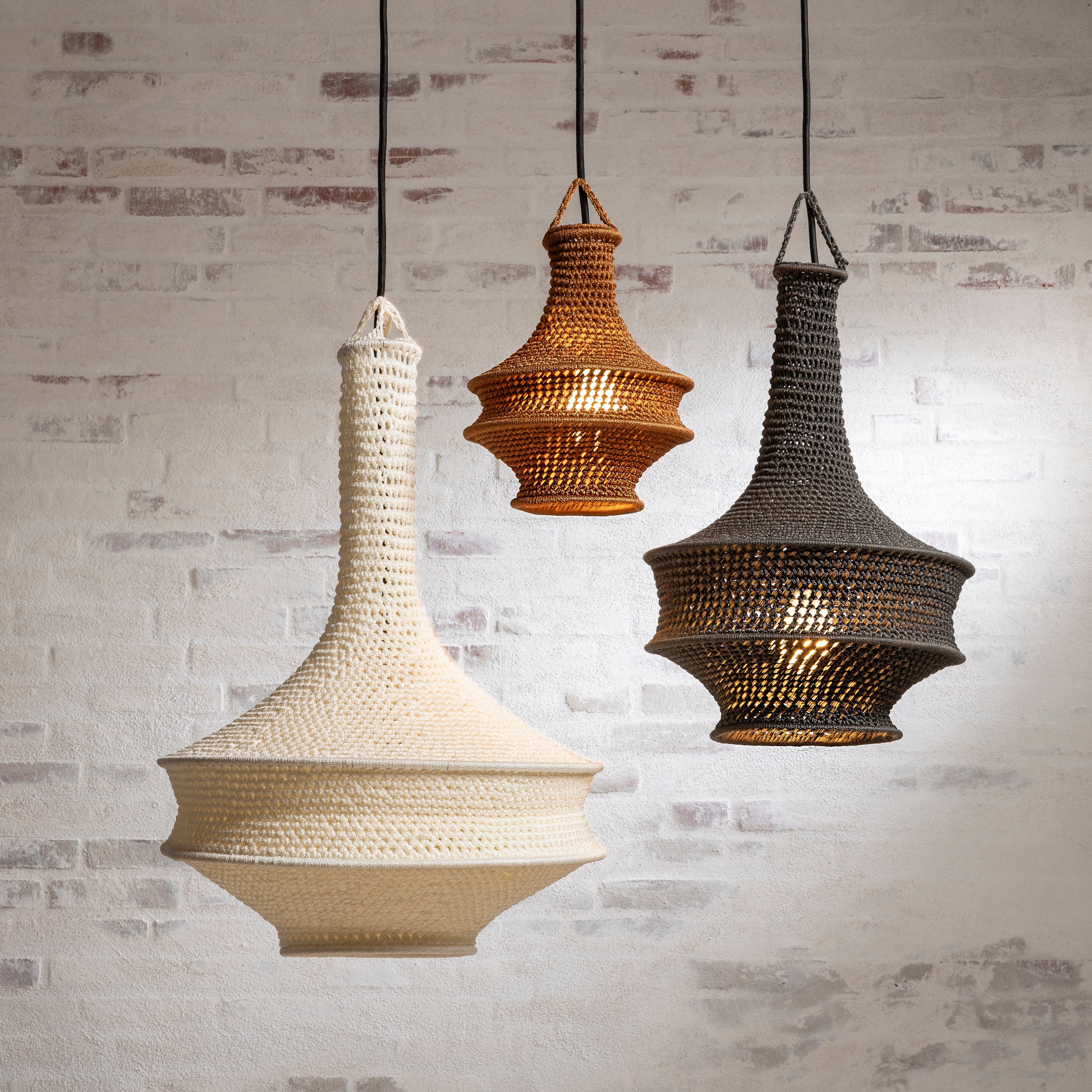 Lampeskjerm - heklet