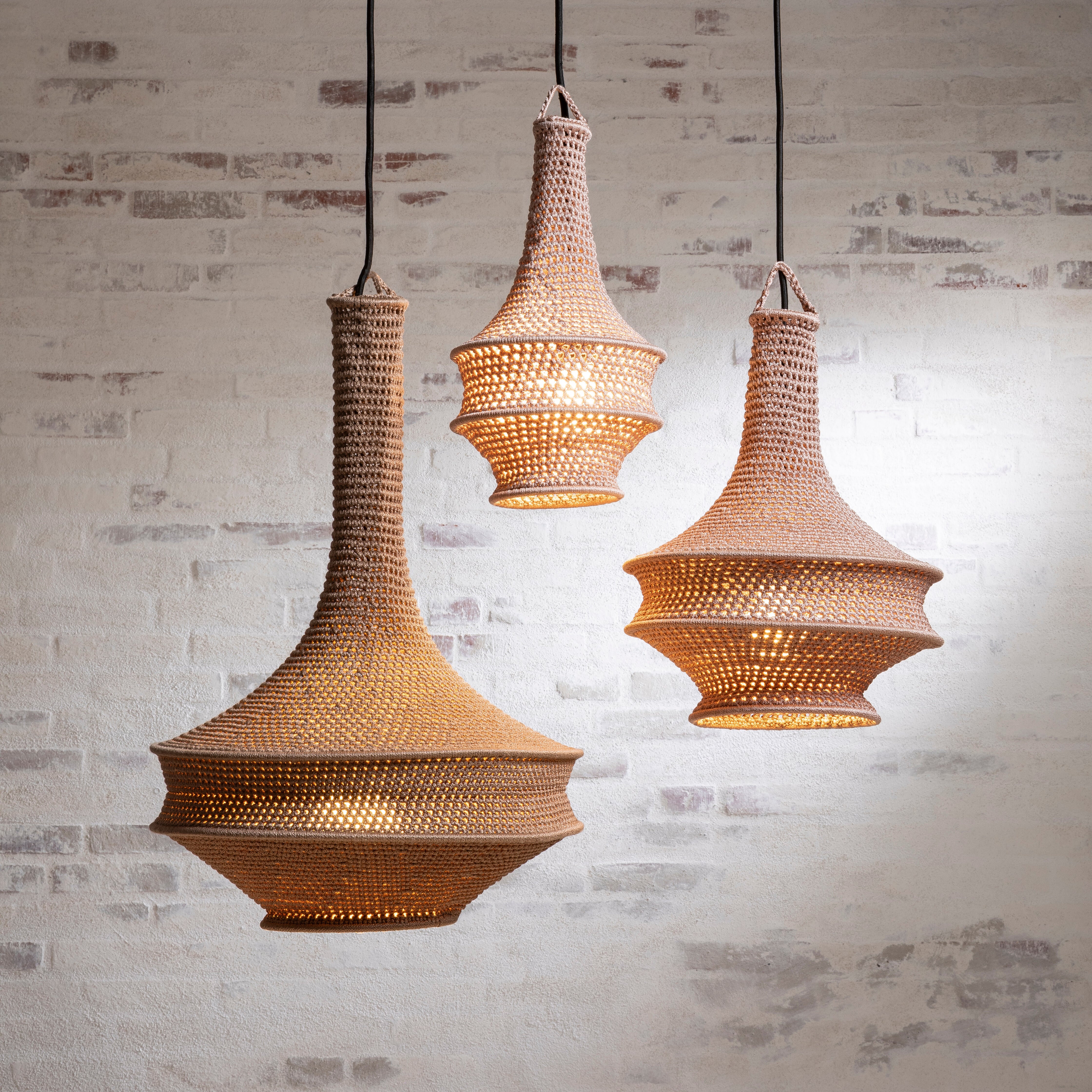 Lampeskjerm - heklet