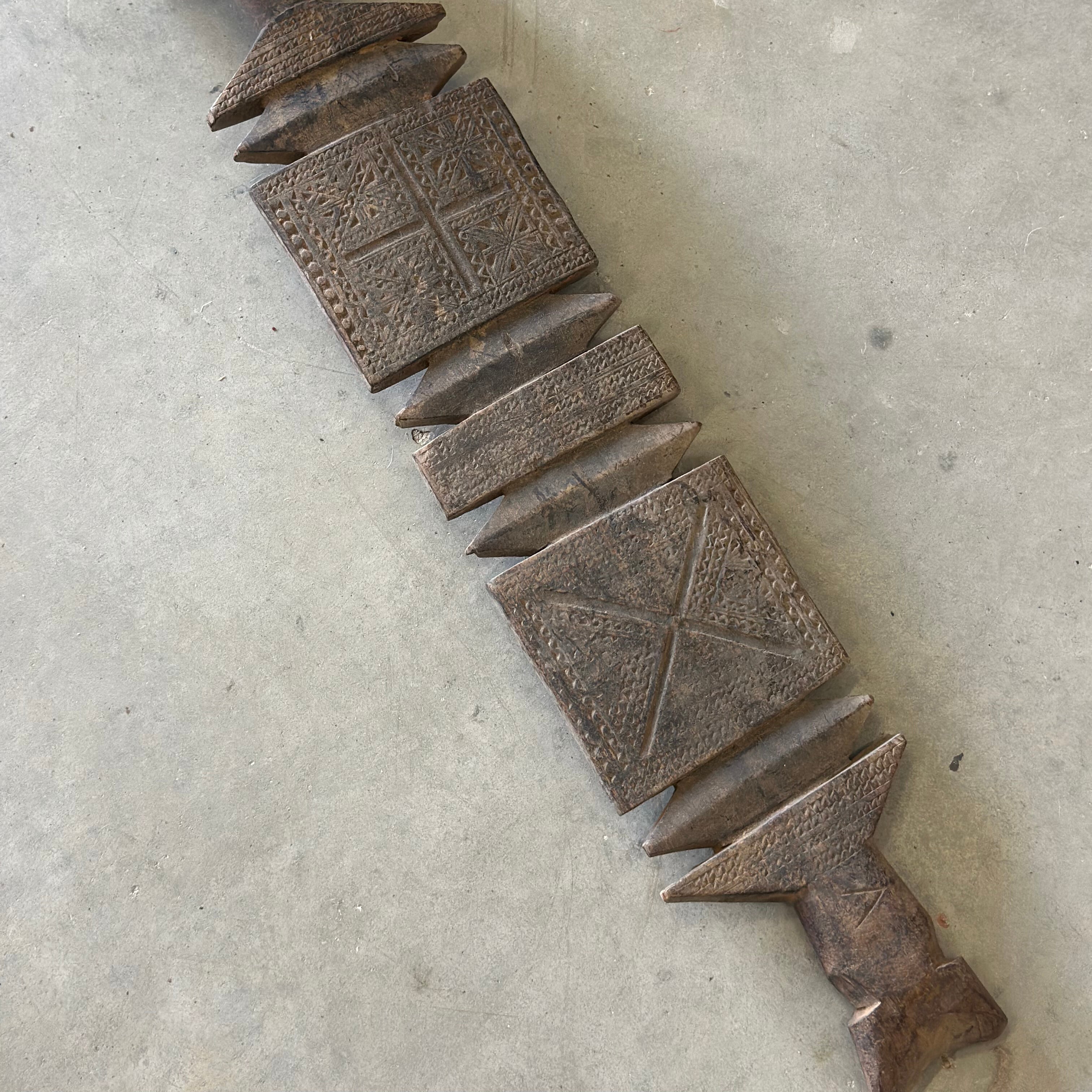 Vintage Berber Teltpløk - 13 x 68 cm.