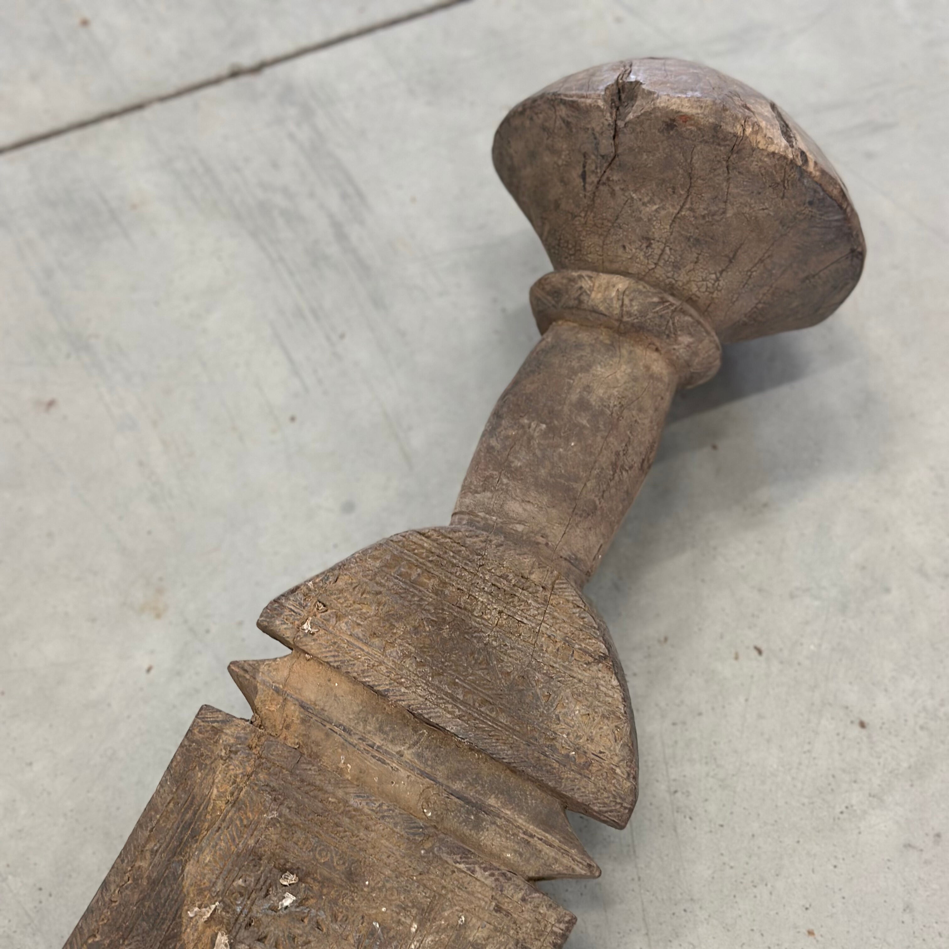 Vintage Berber Tent Peg - 15 x 85 cm.