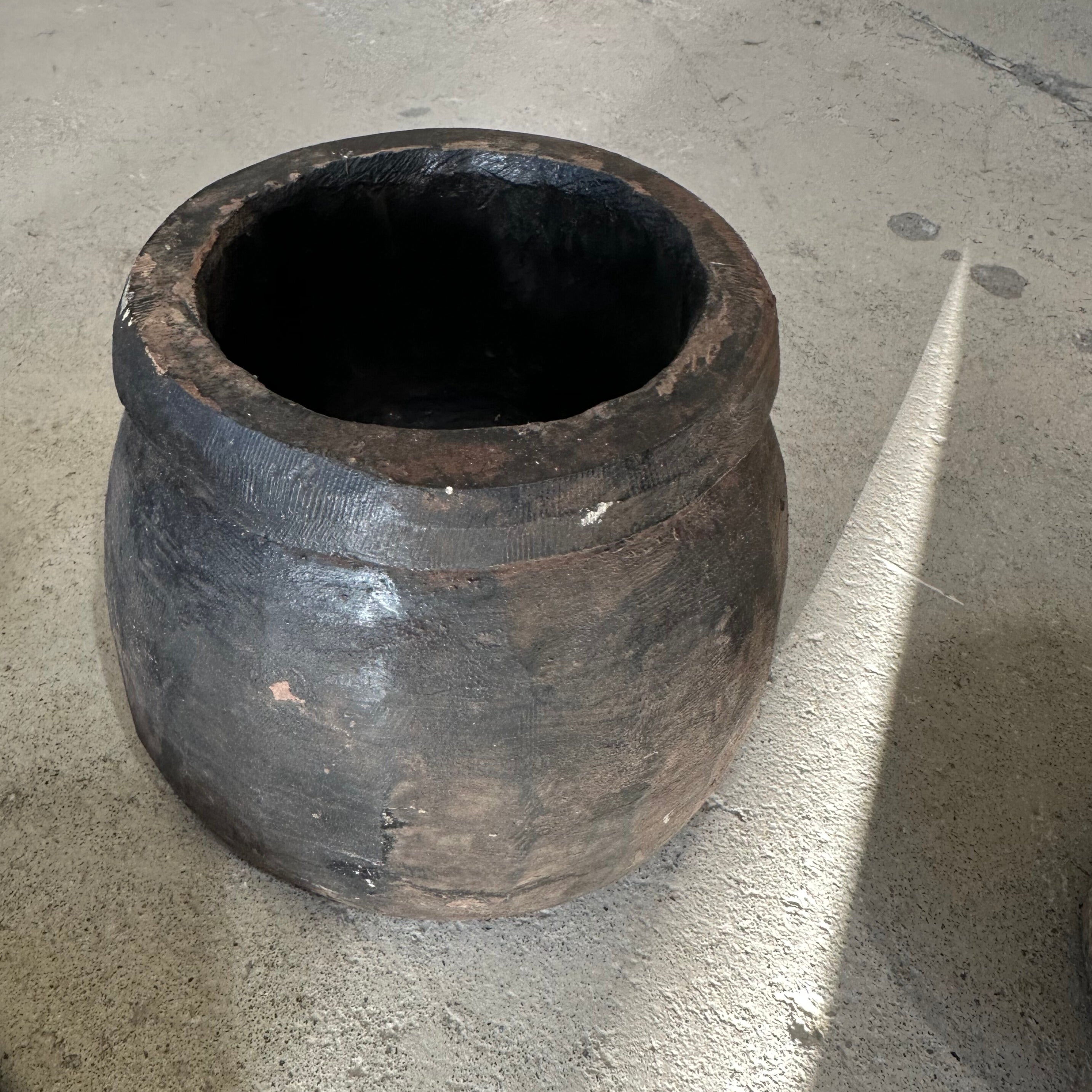 Vintage stenkrukke - ca. 12 cm. i diameter