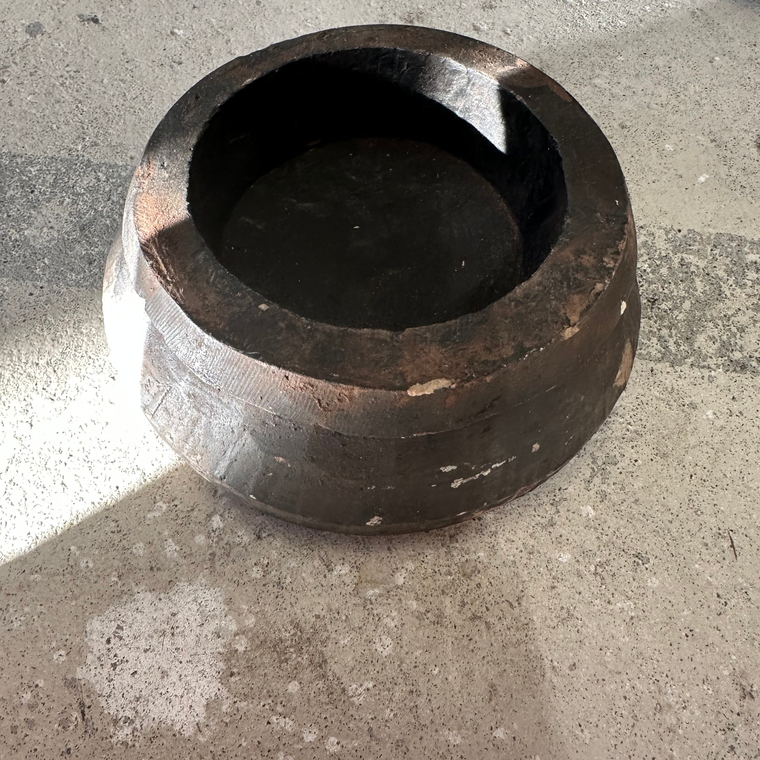 Vintage stenkrukke - ca. 12 cm. i diameter