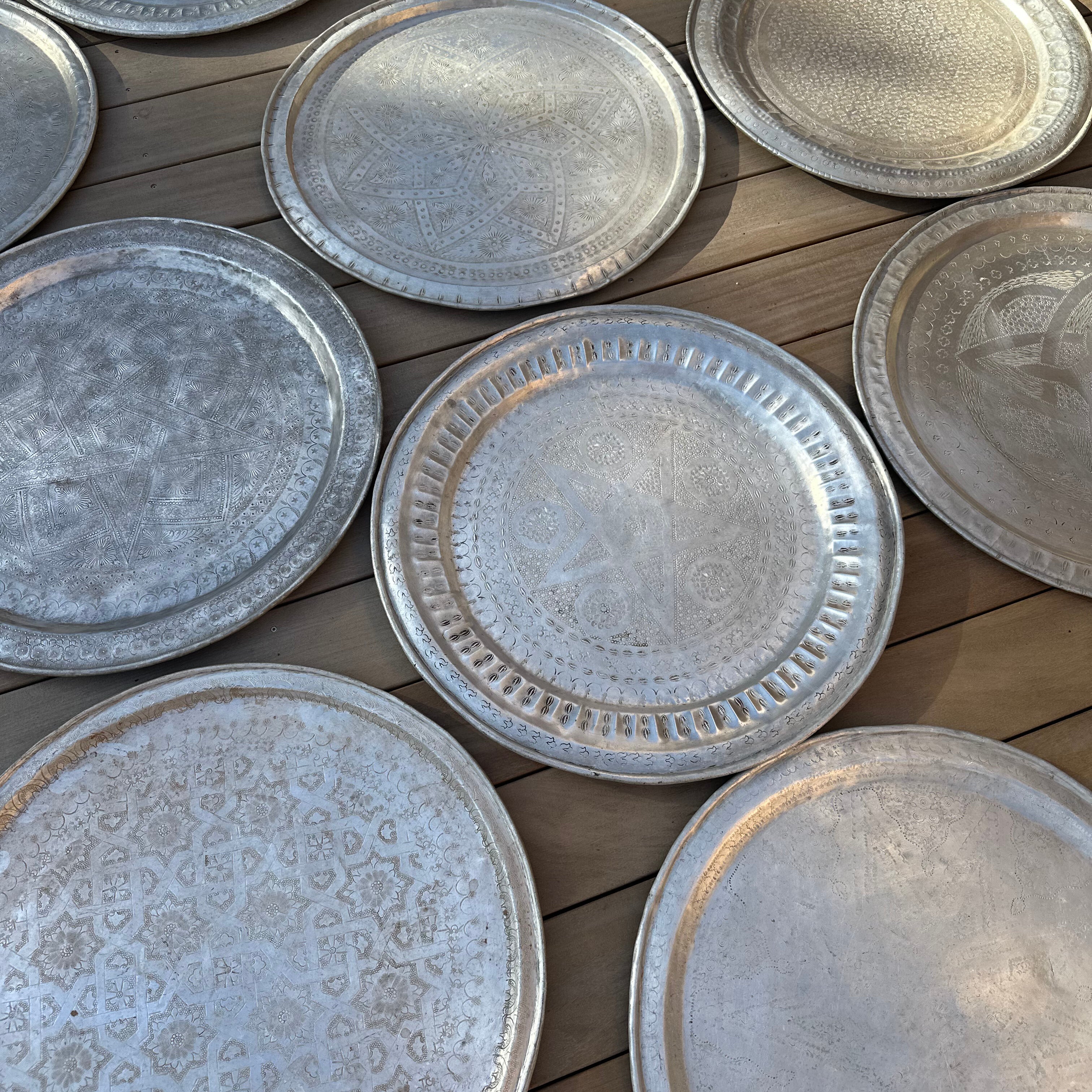 Marokkansk vintage bakke - 67 cm.