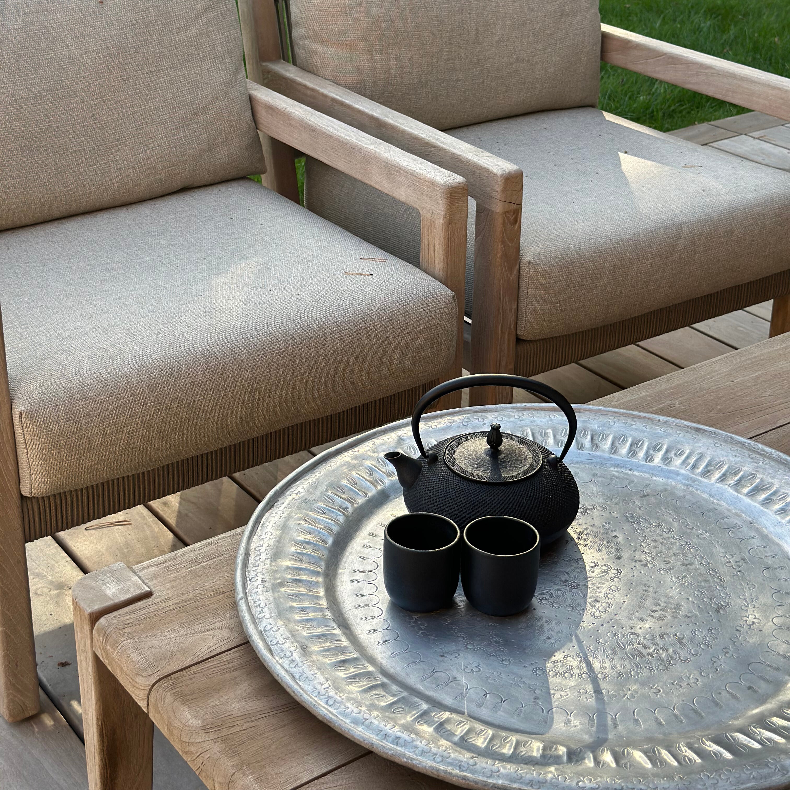 Marokkansk vintage bakke - 67 cm.