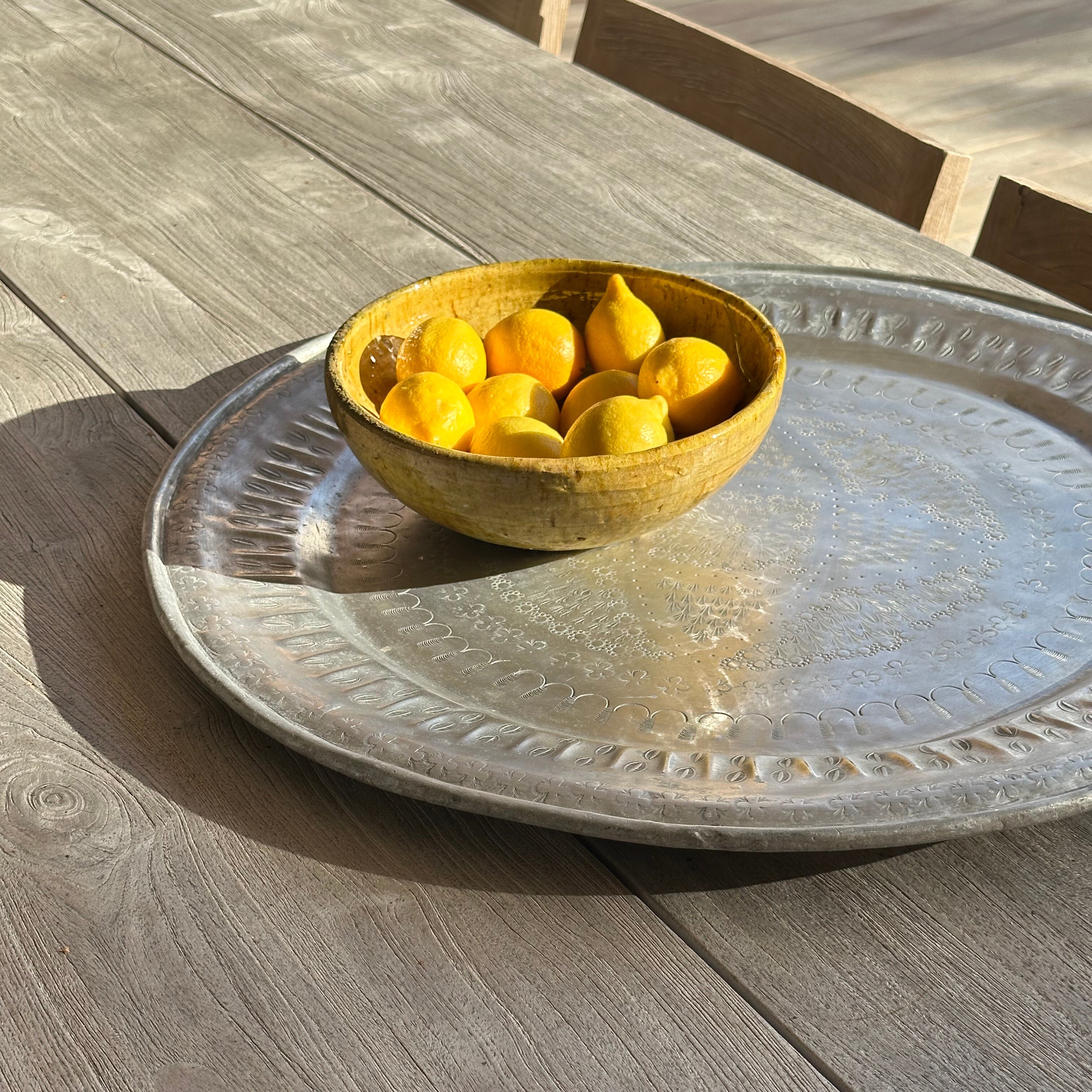 Marokkansk vintage bakke - 67 cm.