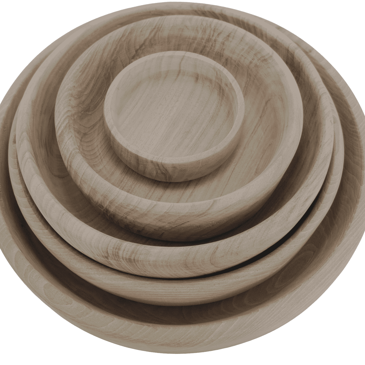 Skål i valnøddetræ - 35 cm