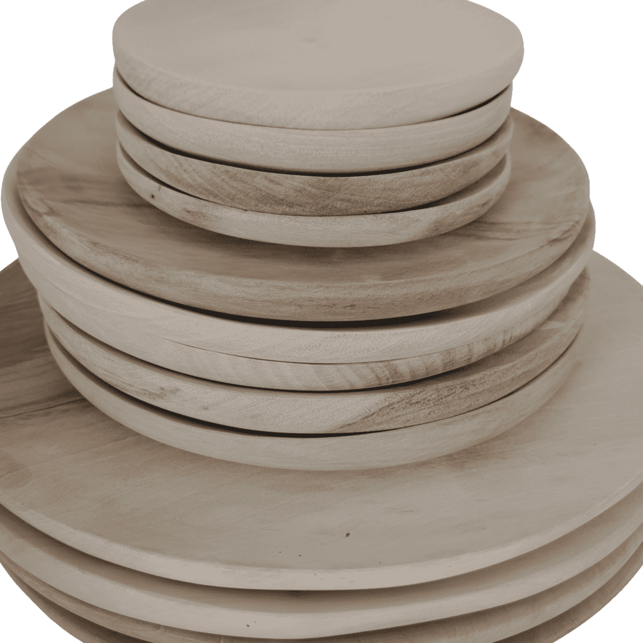 Fad i valnøddetræ - 19 cm