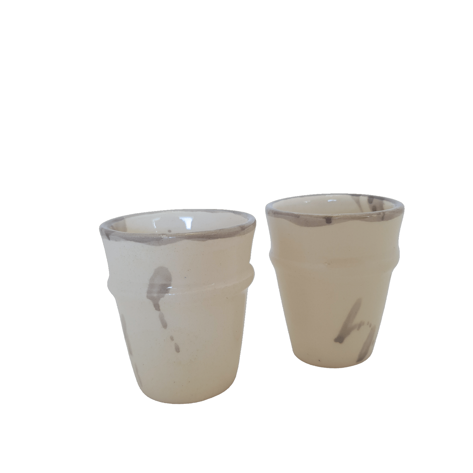 SPLASH krus i keramikk - espresso