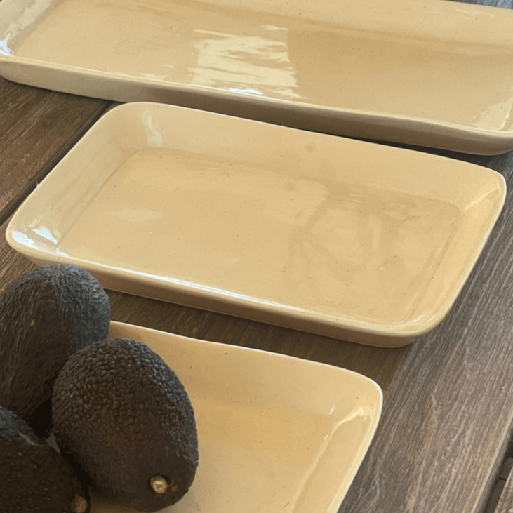 BLANDET fat i keramikk - medium (2. sortiment)