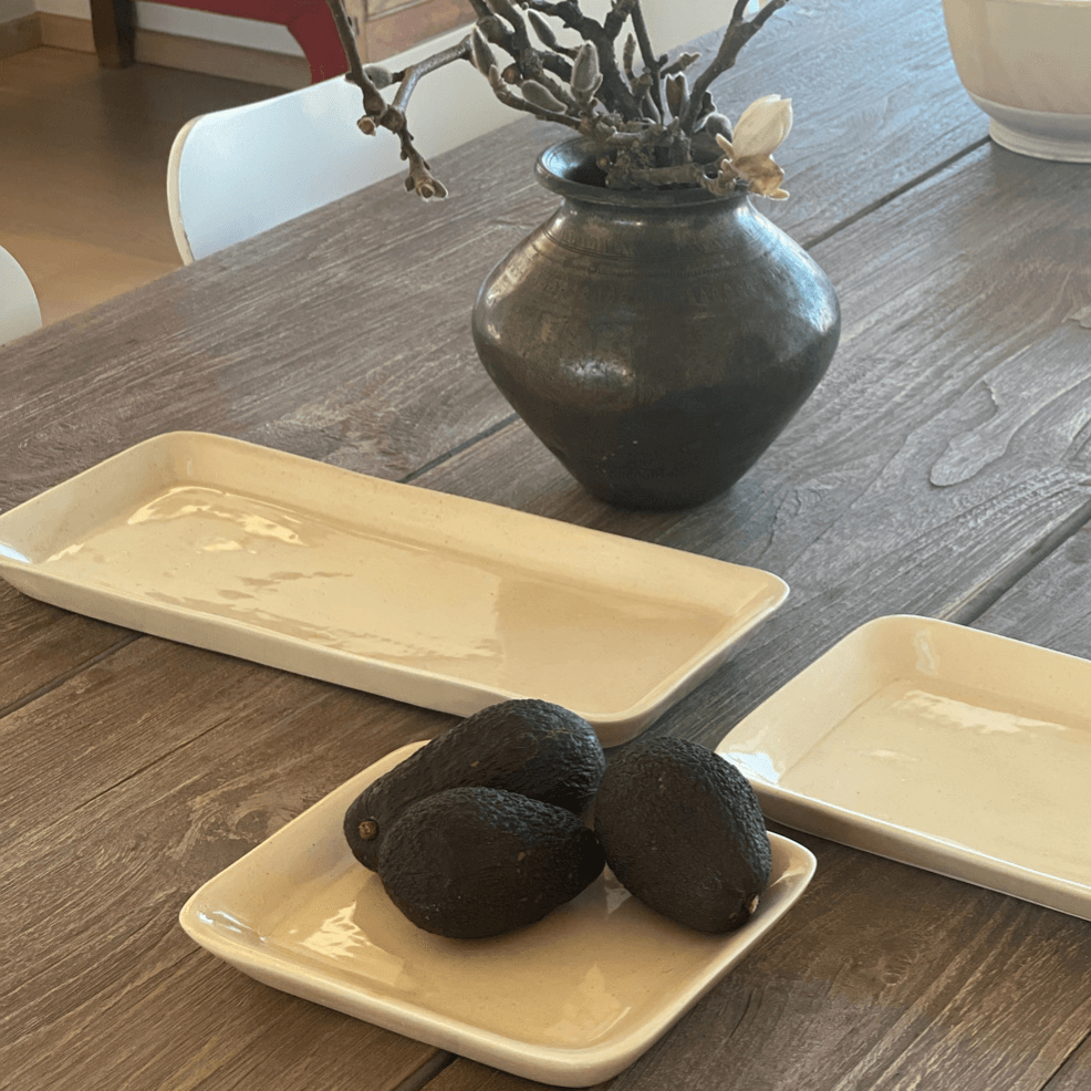 BLANDET fat i keramikk - stor (2. sortiment)