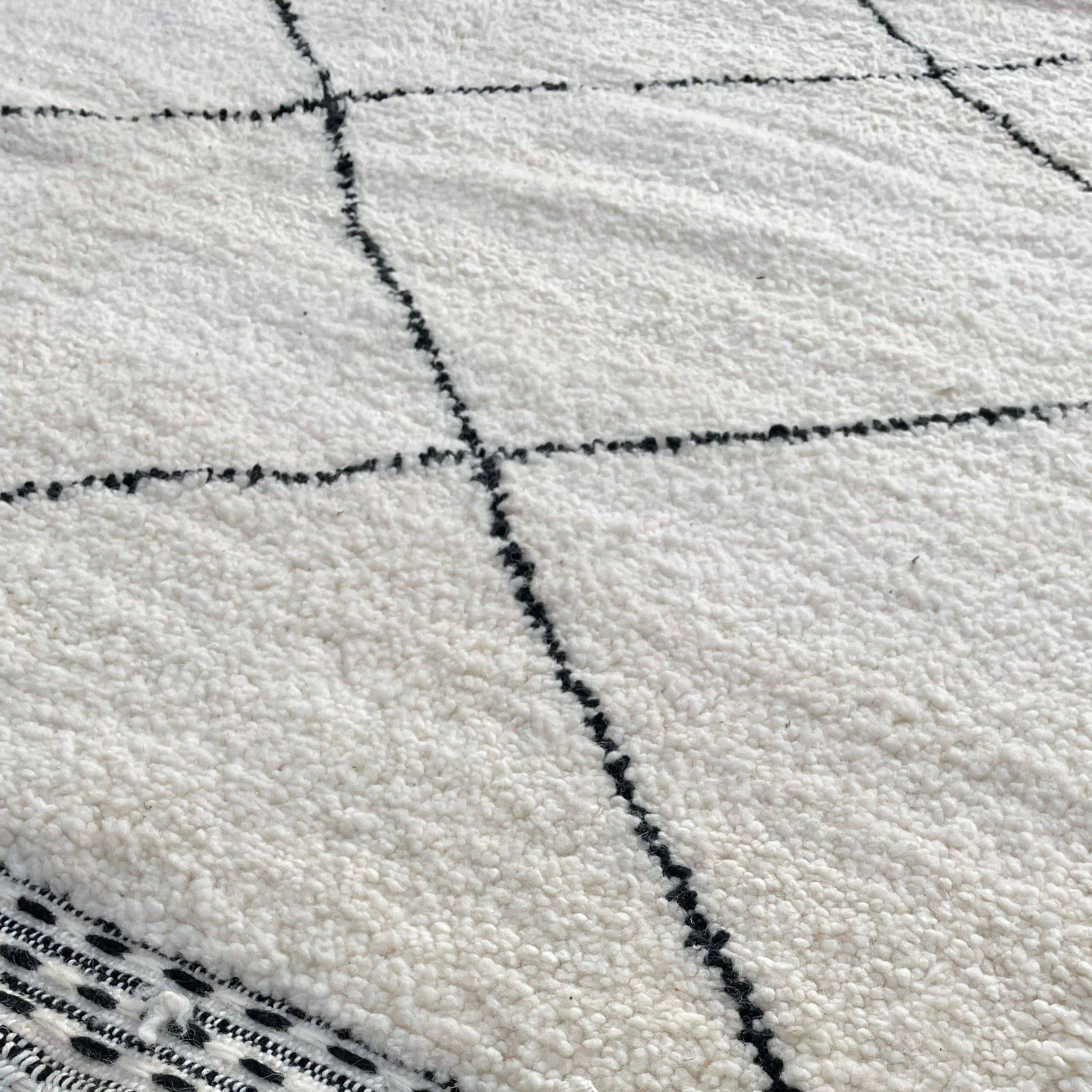 Beni Ourain tæppe - 155 x 260 cm