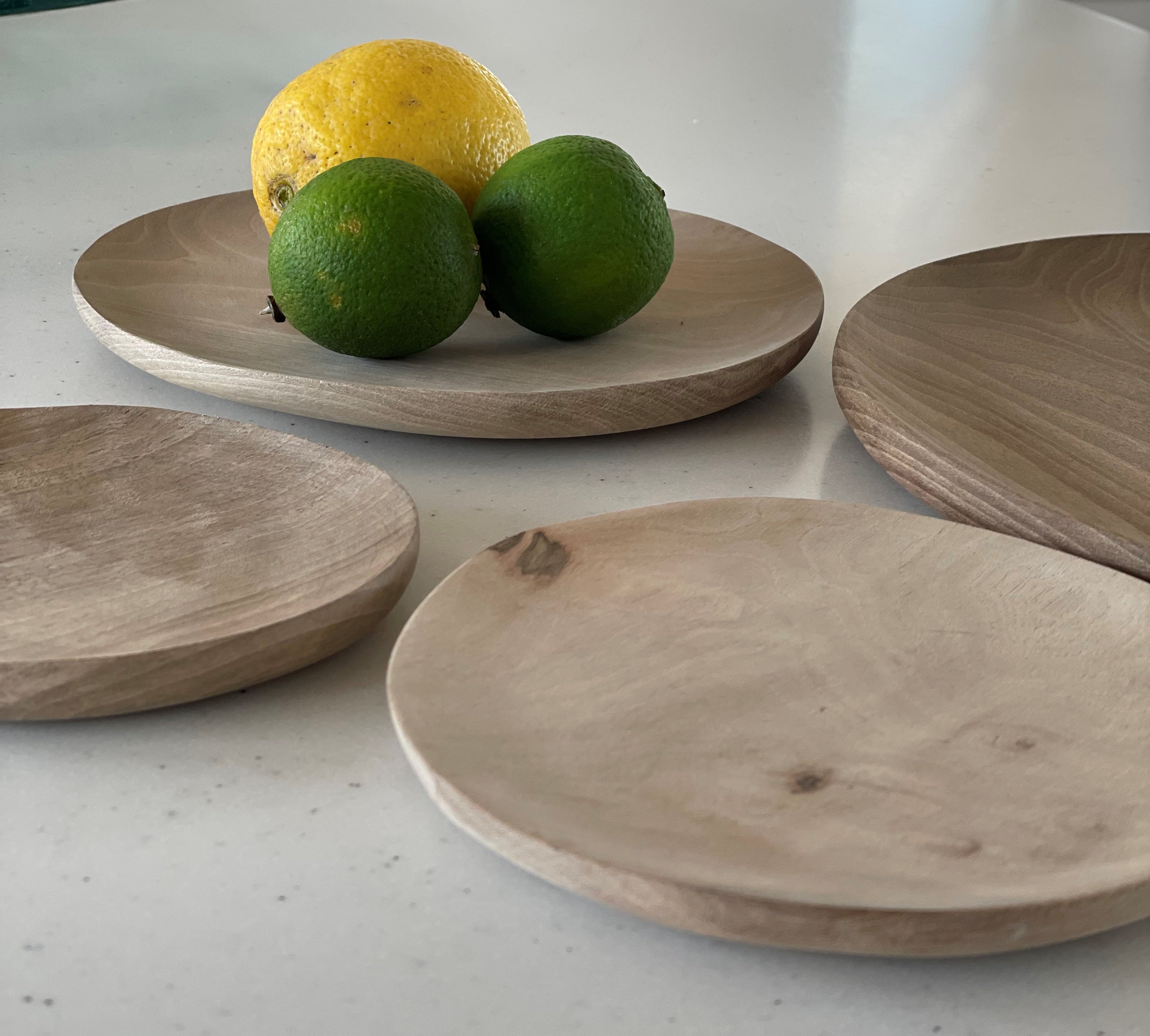 Fad i valnøddetræ - 26 cm