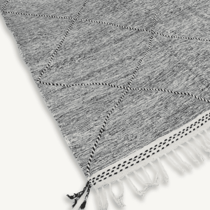 Uldtæppe 180 x 240 cm. - Zanafi