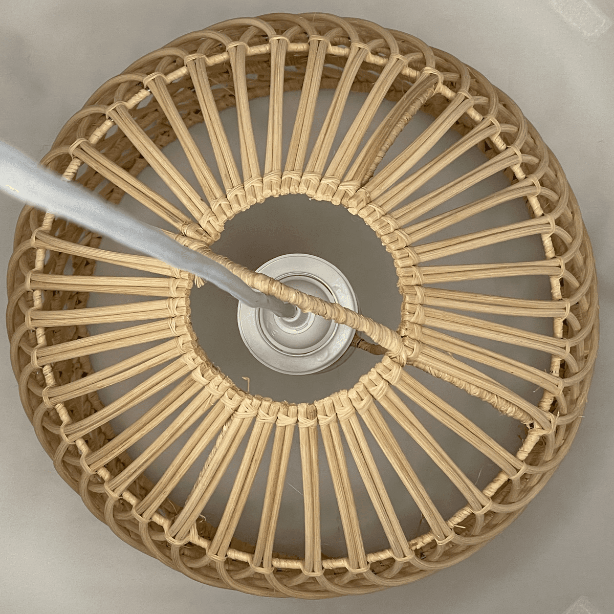 Lampeskjerm i rotting - stor