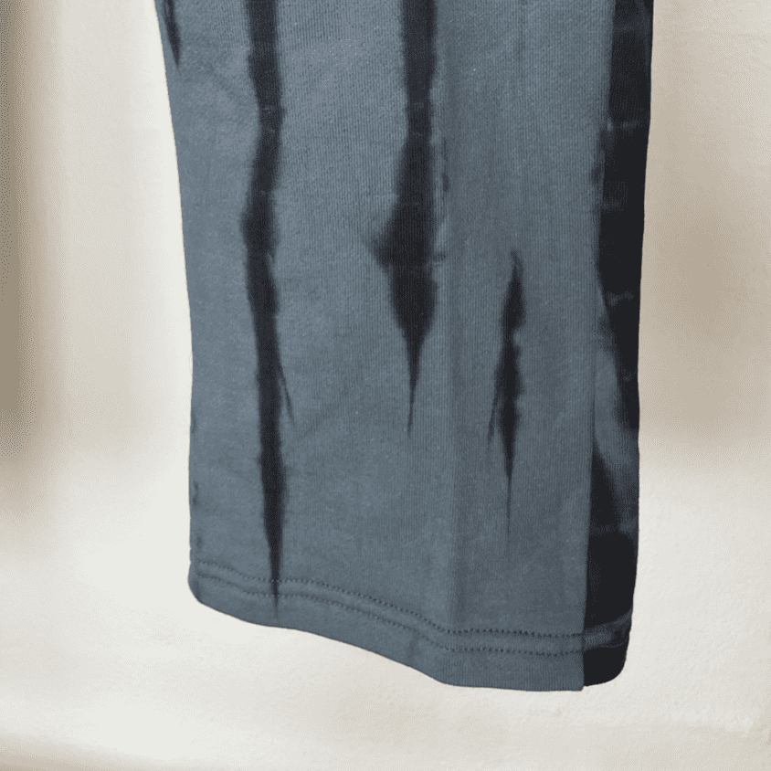Loungewear - Kraftig tie dye bukser med lige ben i bambus/bomuld