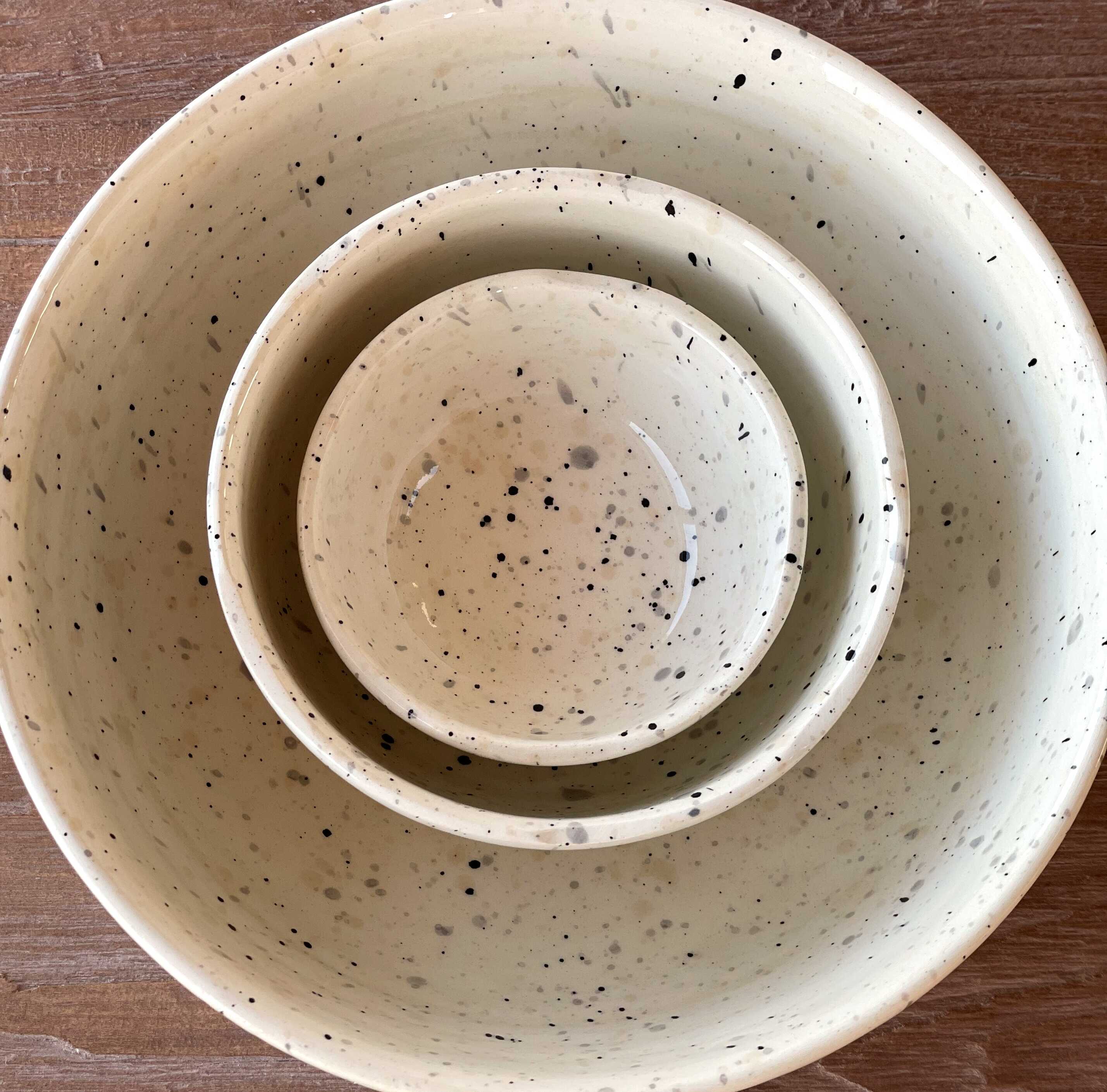 DOT Skål i keramik - stor