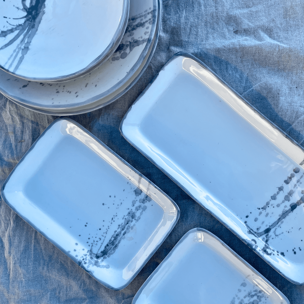 SPLASH fat i keramikk - stor