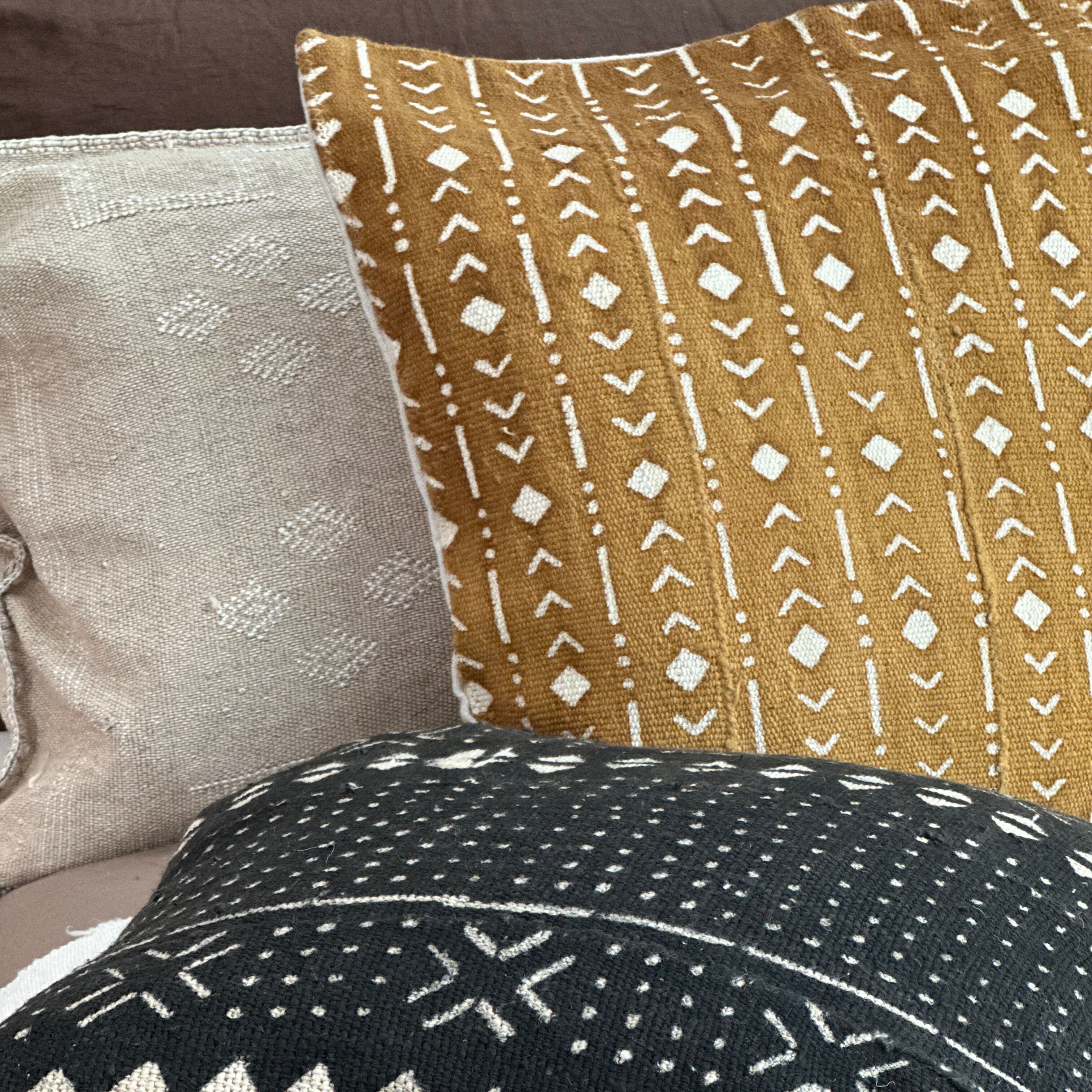 Bogolan - unikke bomuldspuder fra Mali