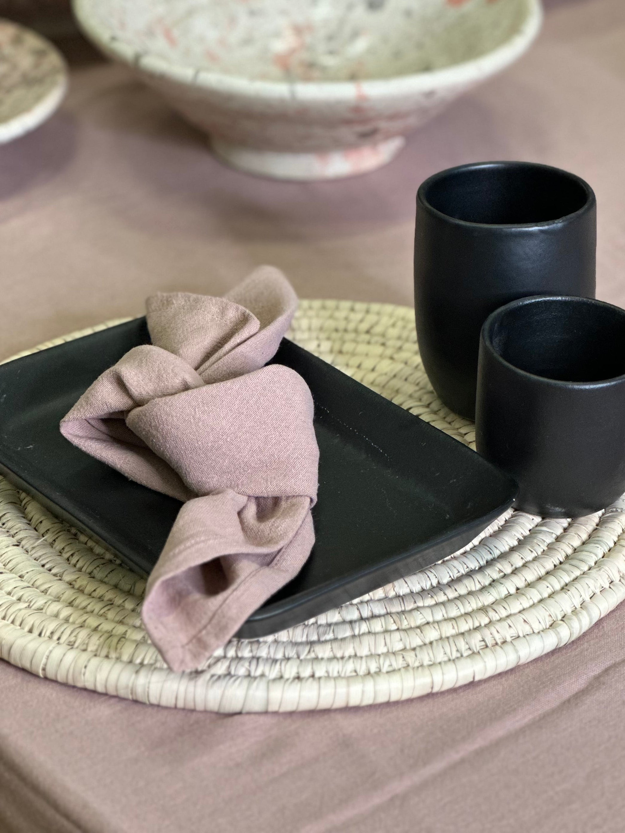 Servietter - pakke med 6 stk i størrelse 45x45 cm.