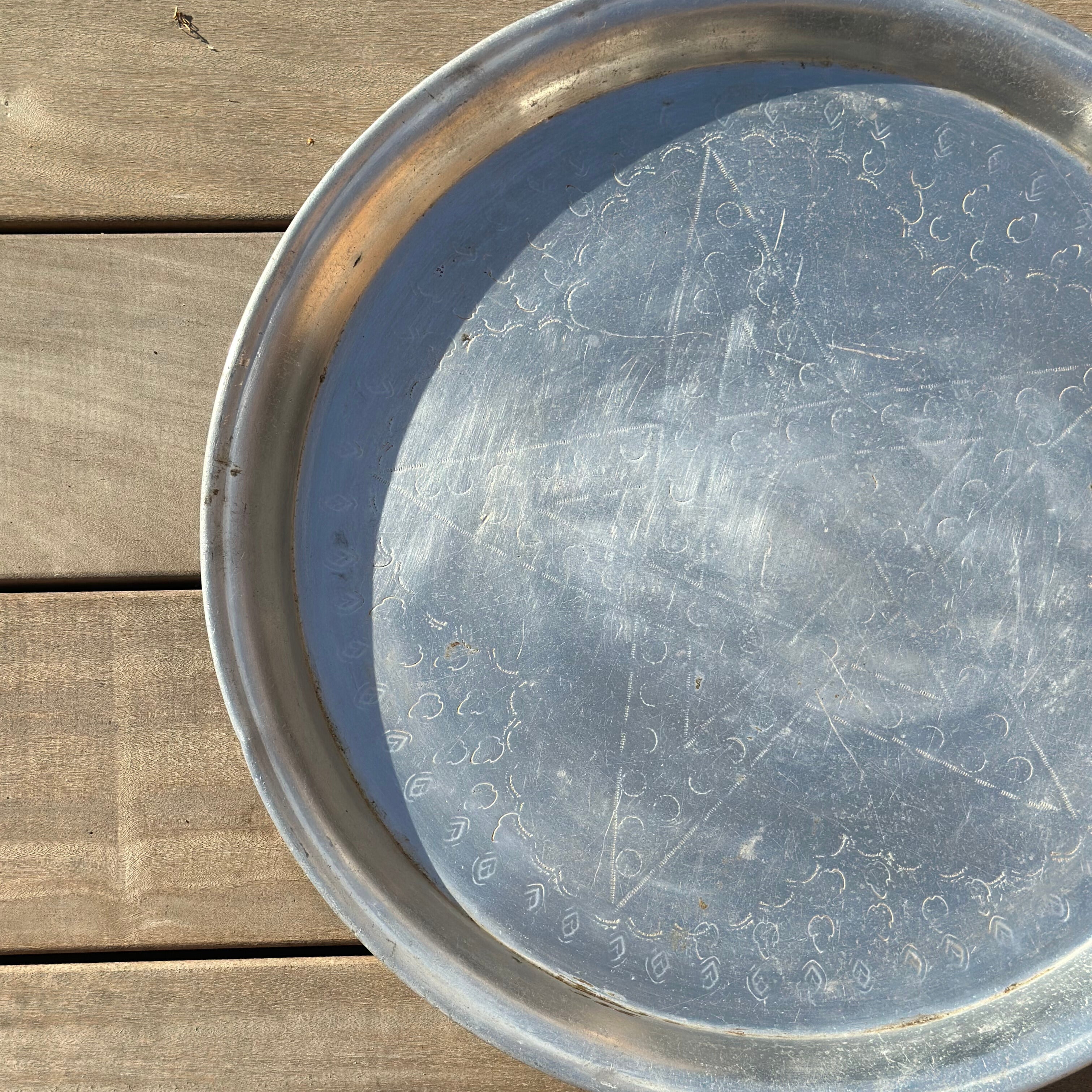 Marokkansk vintage bakke - 47 cm.