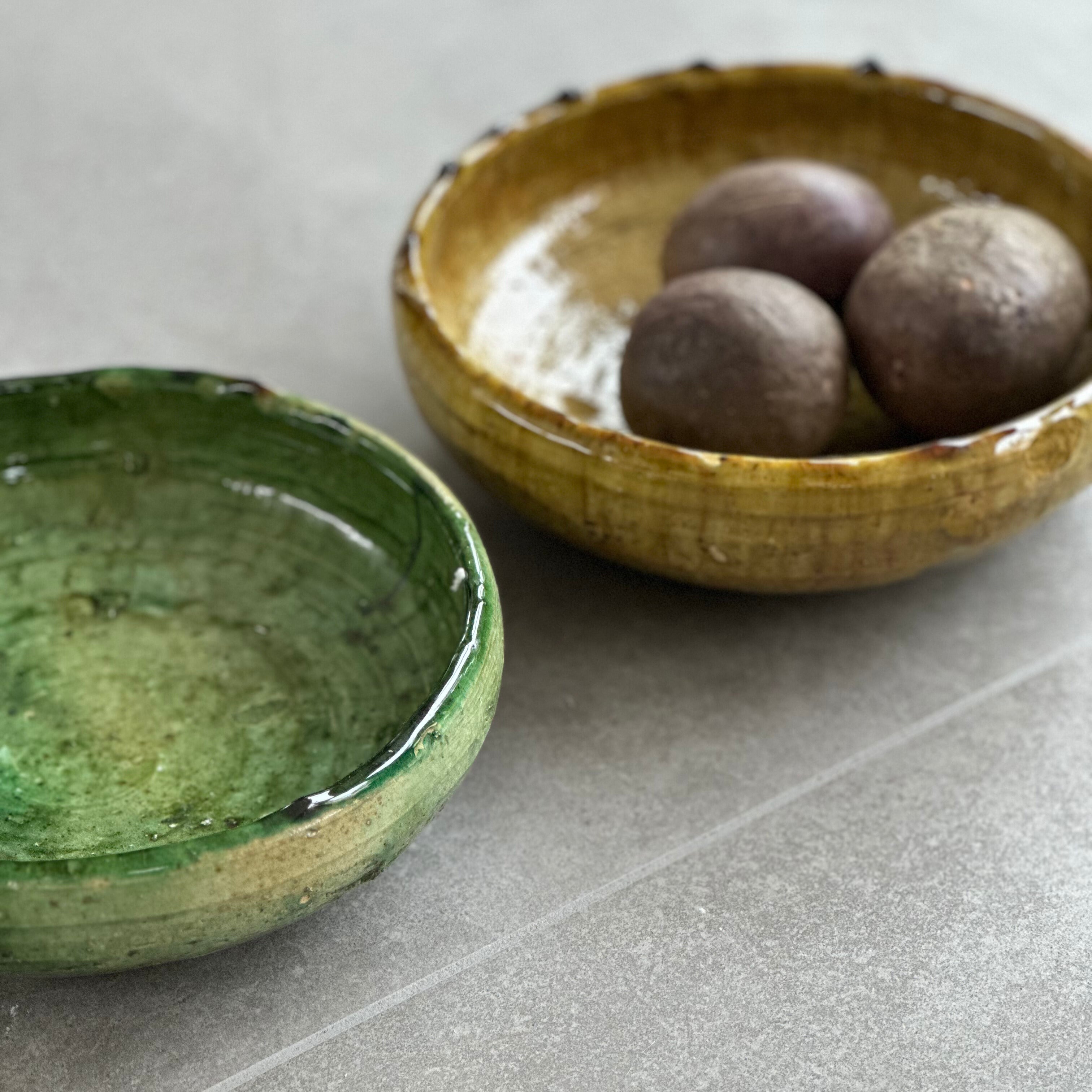 Tamegroute skål  lav - 25 cm. i diameter